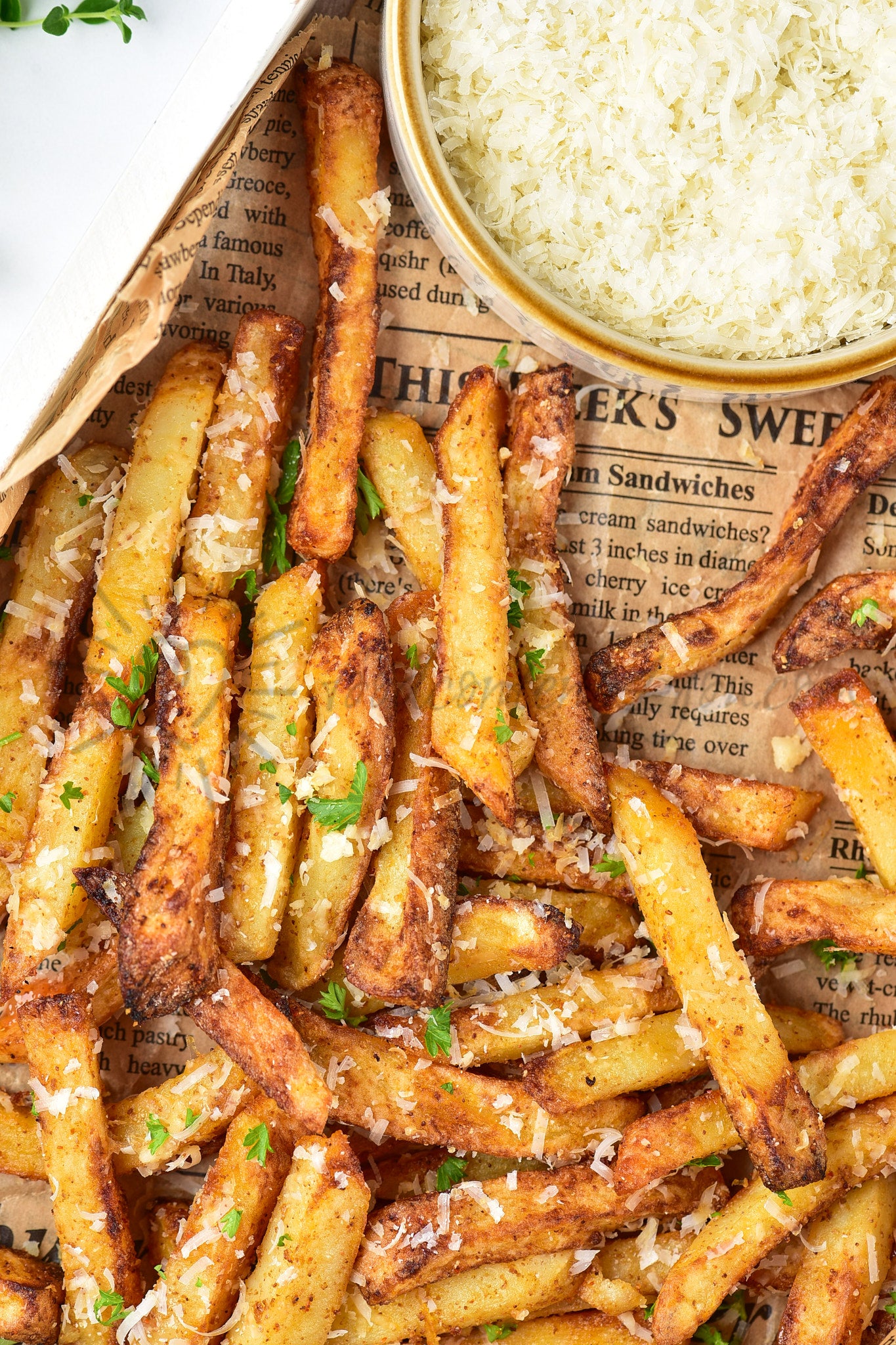 Air Fryer Parmesan Fries - Set 4 of 5