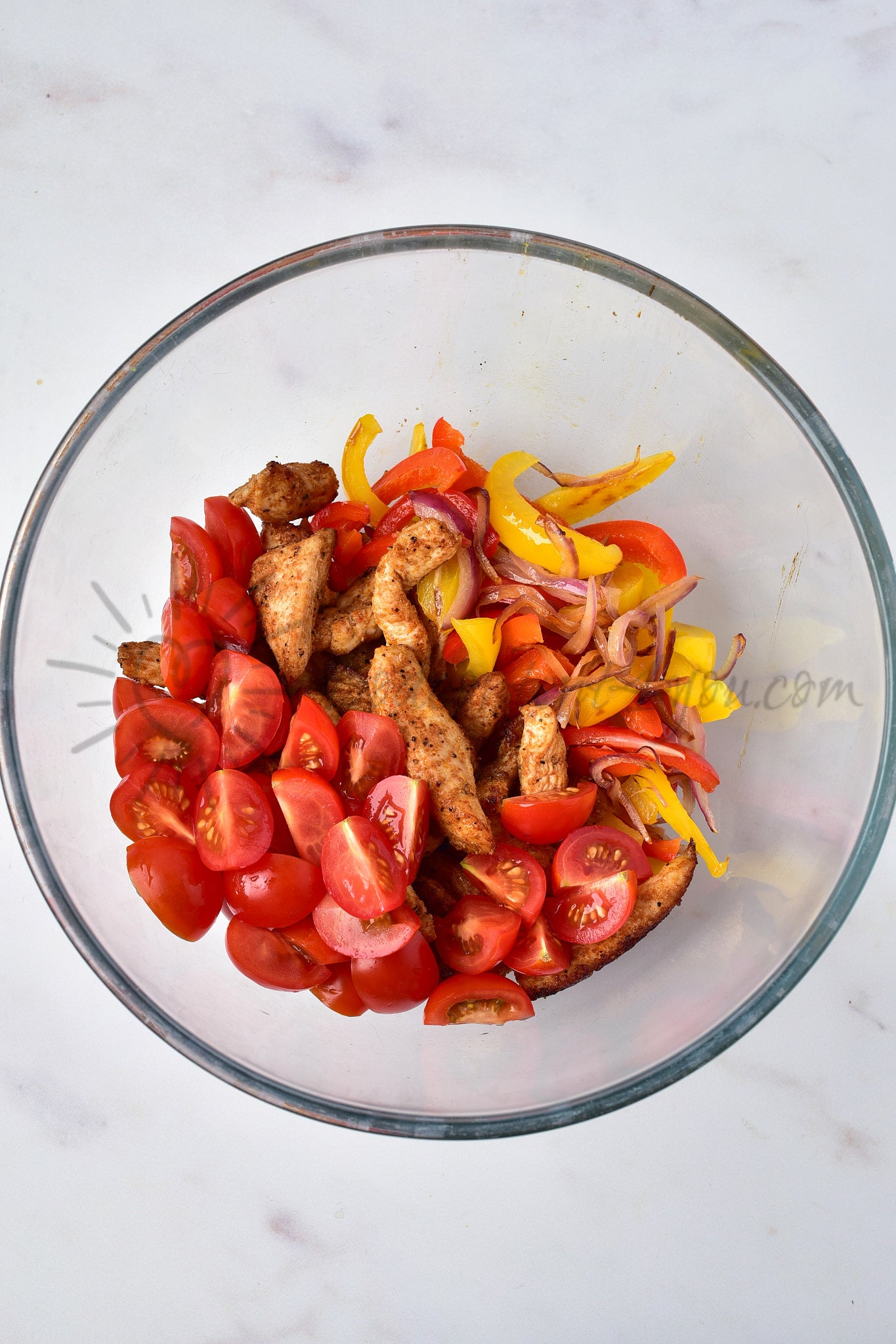 Chicken Fajita Salad - Set 1 of 5