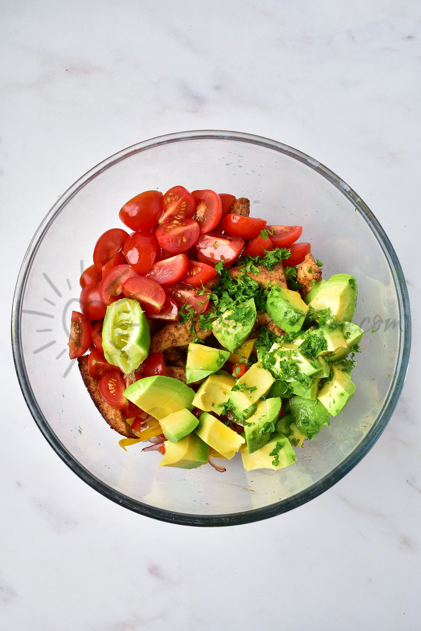 Chicken Fajita Salad - Set 1 of 5