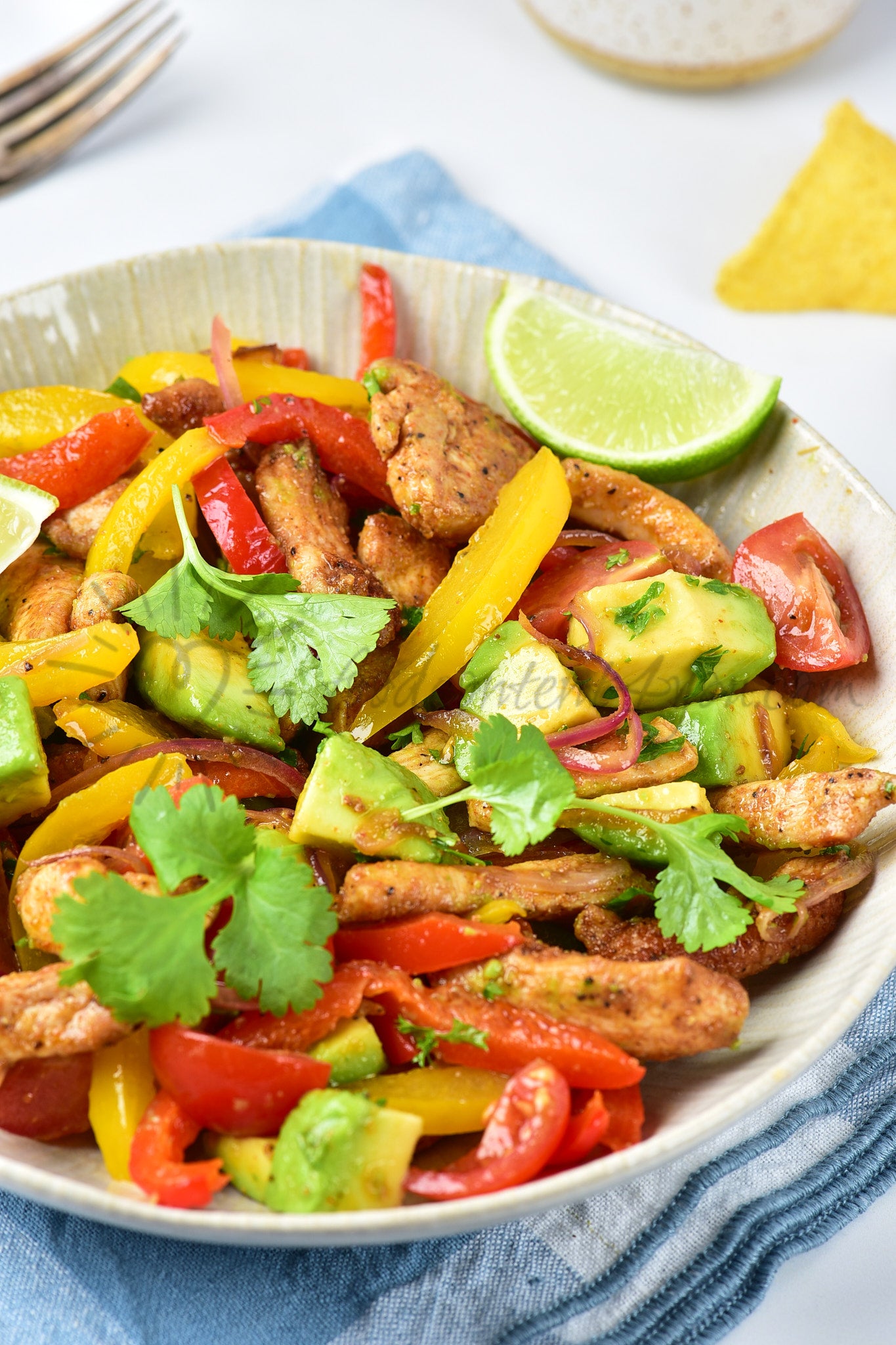 Chicken Fajita Salad - Set 1 of 5