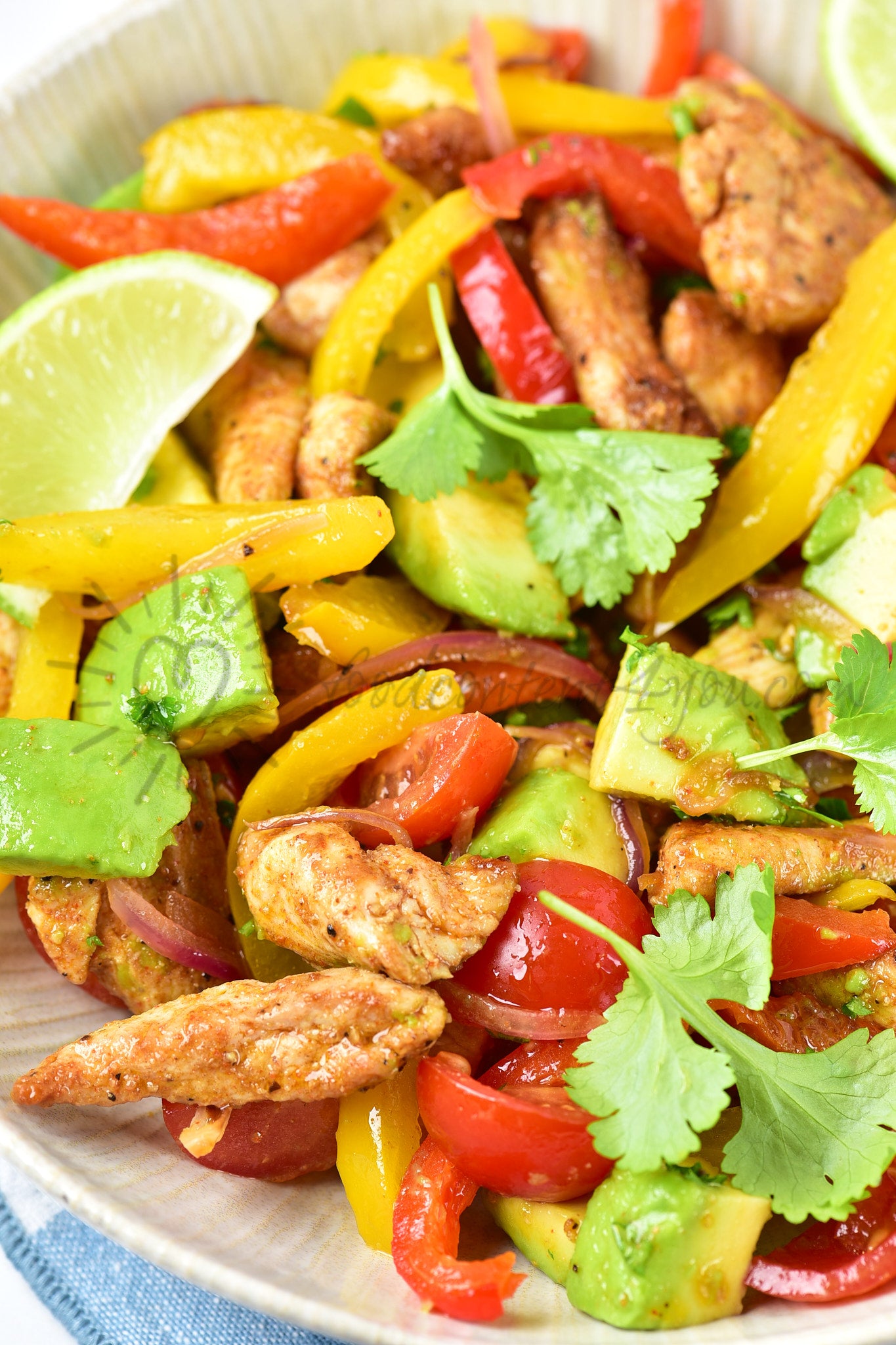 Chicken Fajita Salad - Set 1 of 5