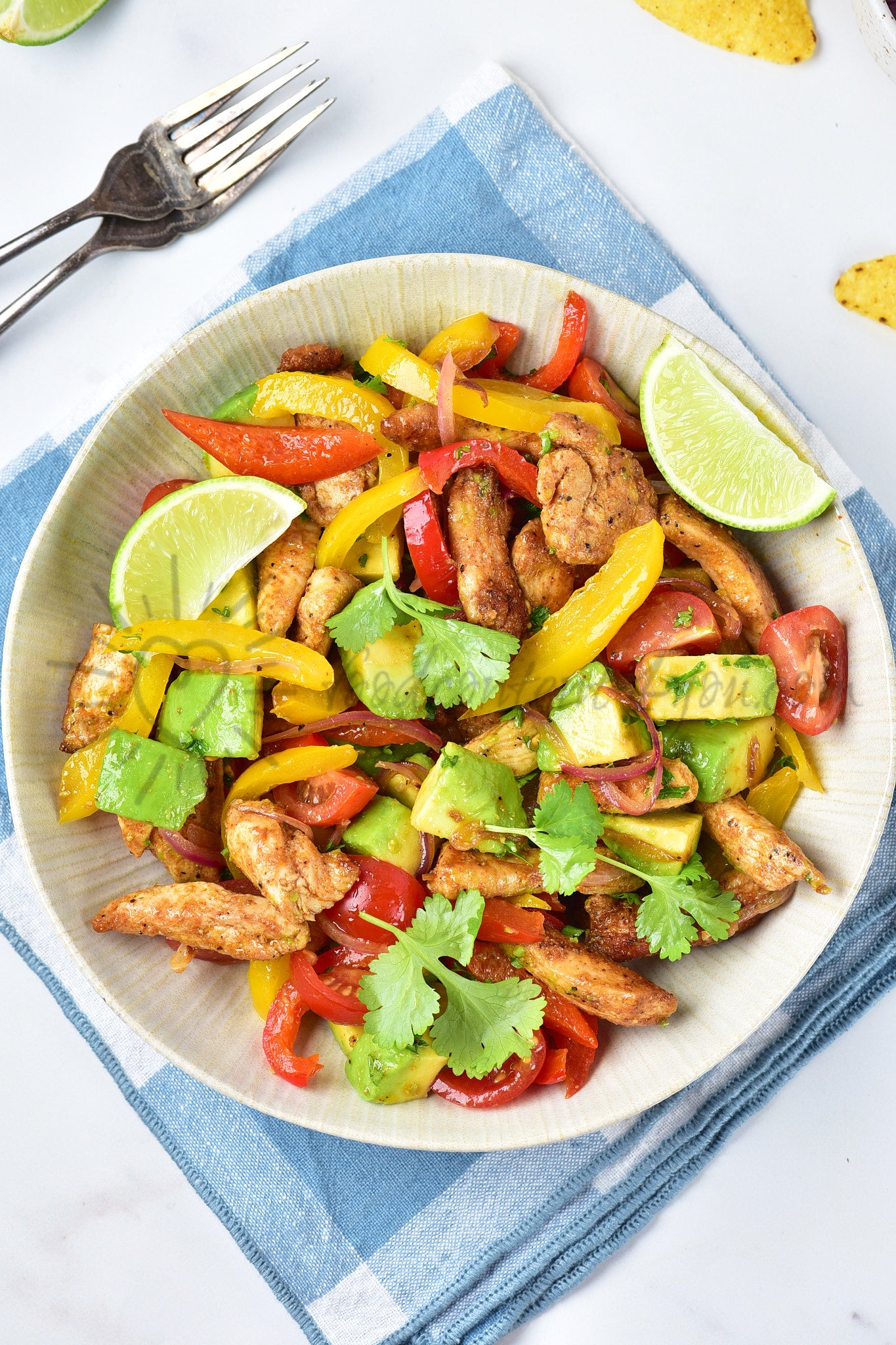 Chicken Fajita Salad - Set 1 of 5