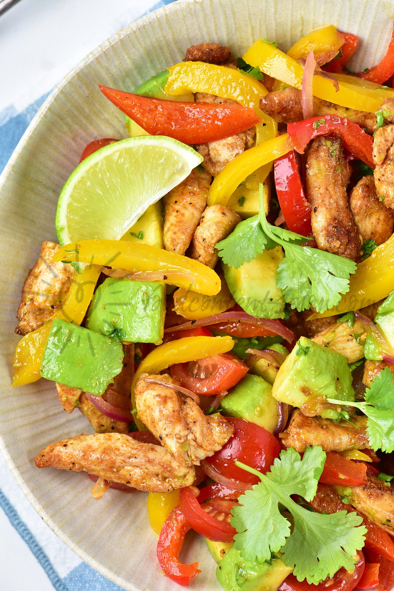 Chicken Fajita Salad - Set 1 of 5
