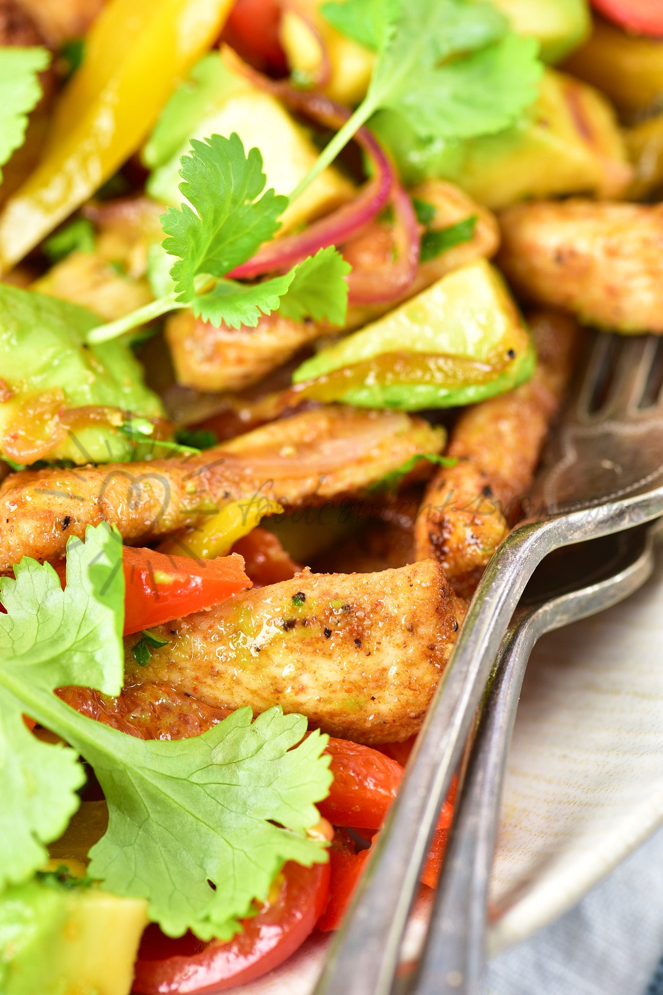 Chicken Fajita Salad - Set 1 of 5