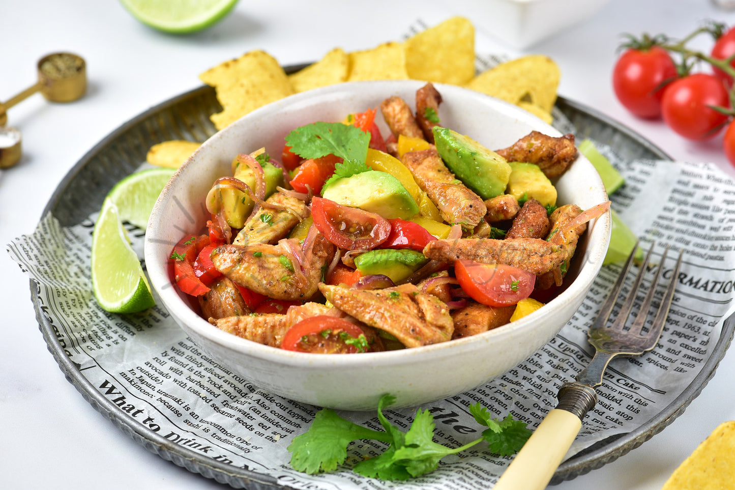 Chicken Fajita Salad - Set 4 of 5