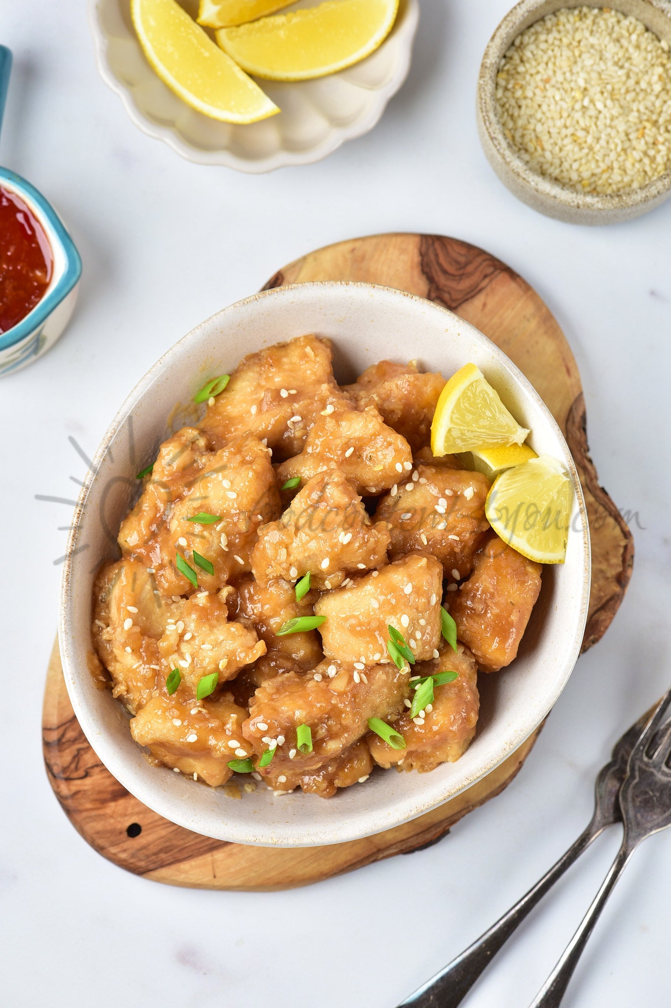 Chinese Lemon Chicken - Set 1 of 5