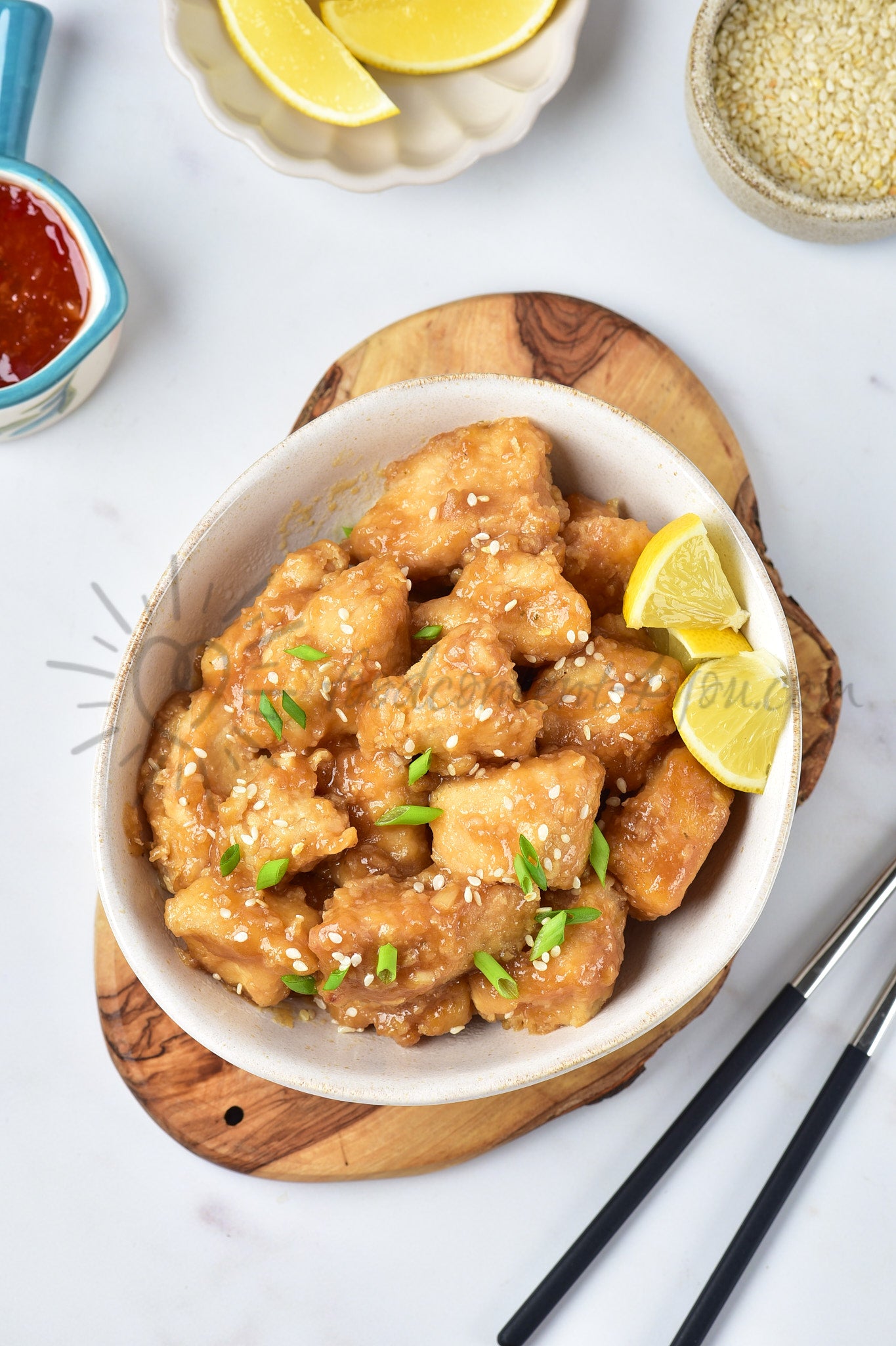 Chinese Lemon Chicken - Set 1 of 5