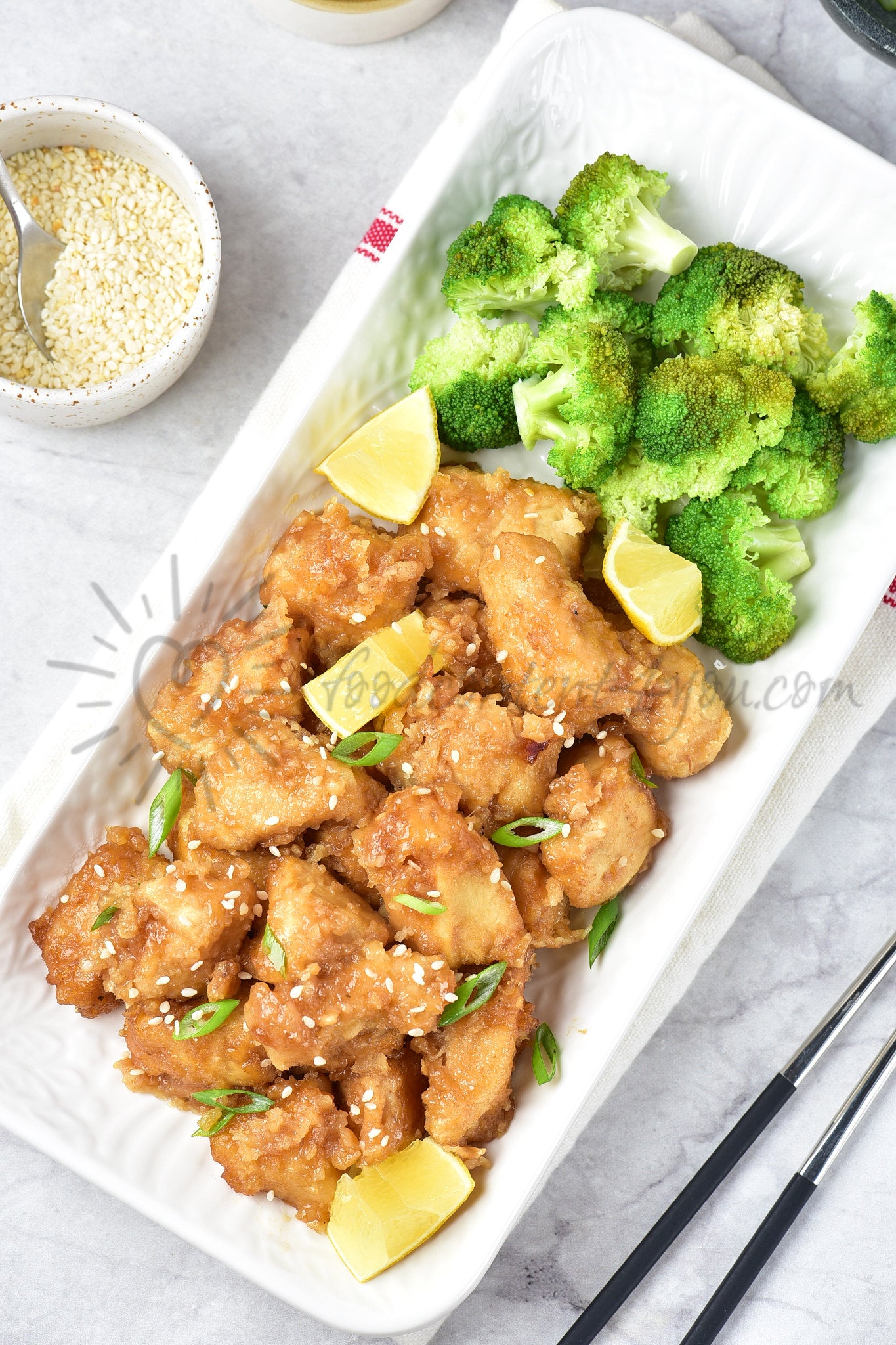 Chinese Lemon Chicken - Set 2 of 5