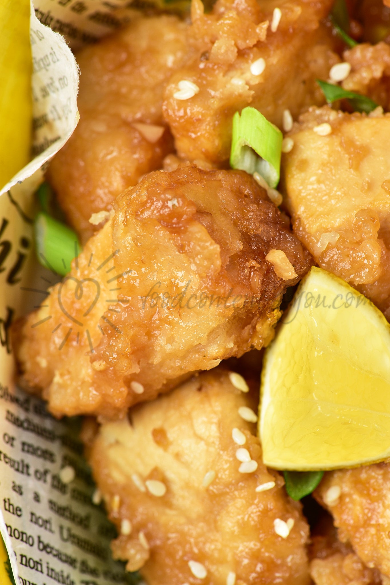Chinese Lemon Chicken - Set 3 of 5