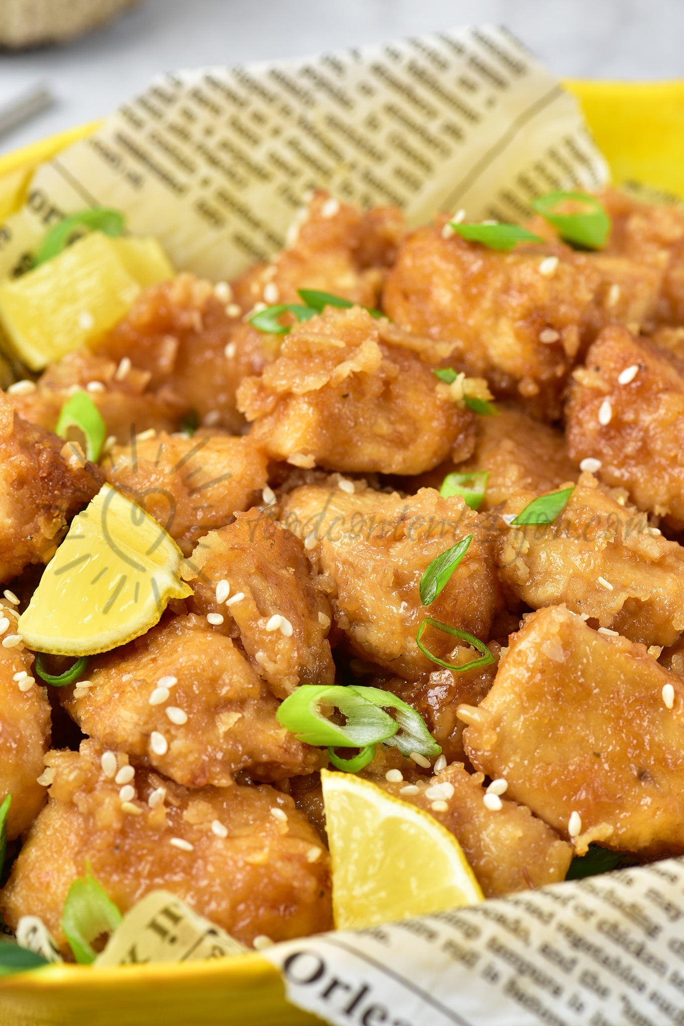 Chinese Lemon Chicken - Set 3 of 5
