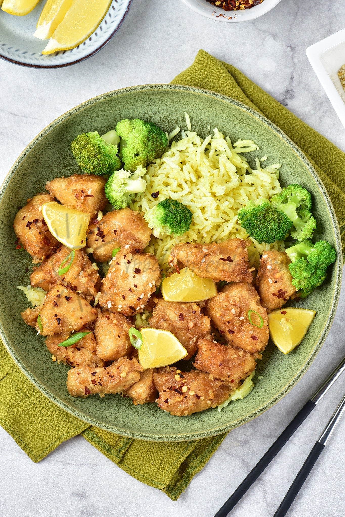 Chinese Lemon Chicken - Set 5 of 5