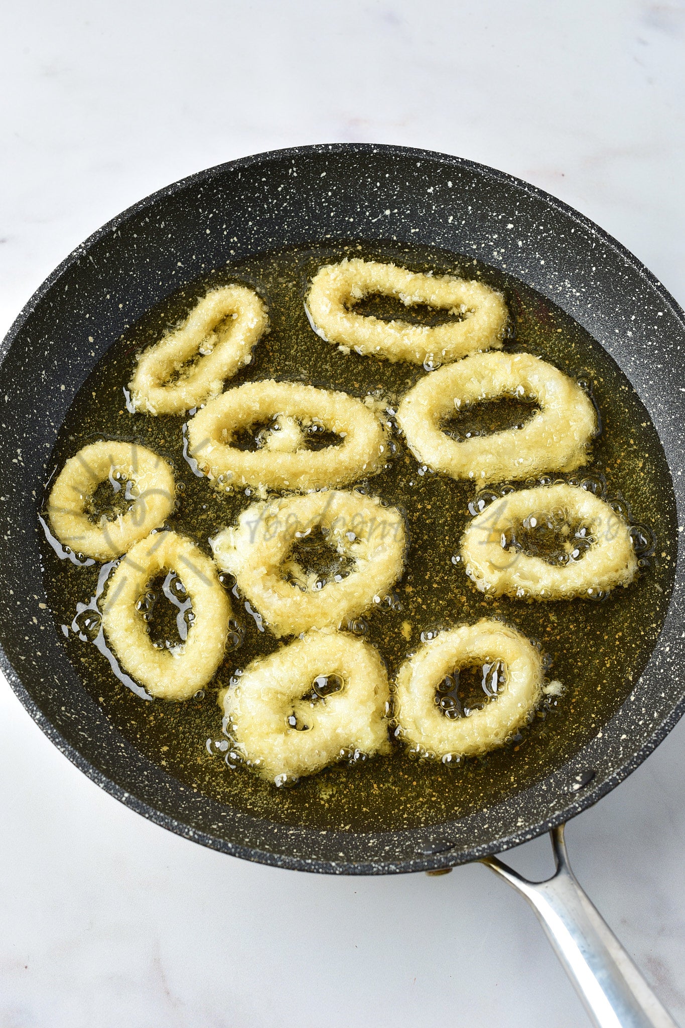 Crispy Fried Calamari Rings - Set 4 of 5