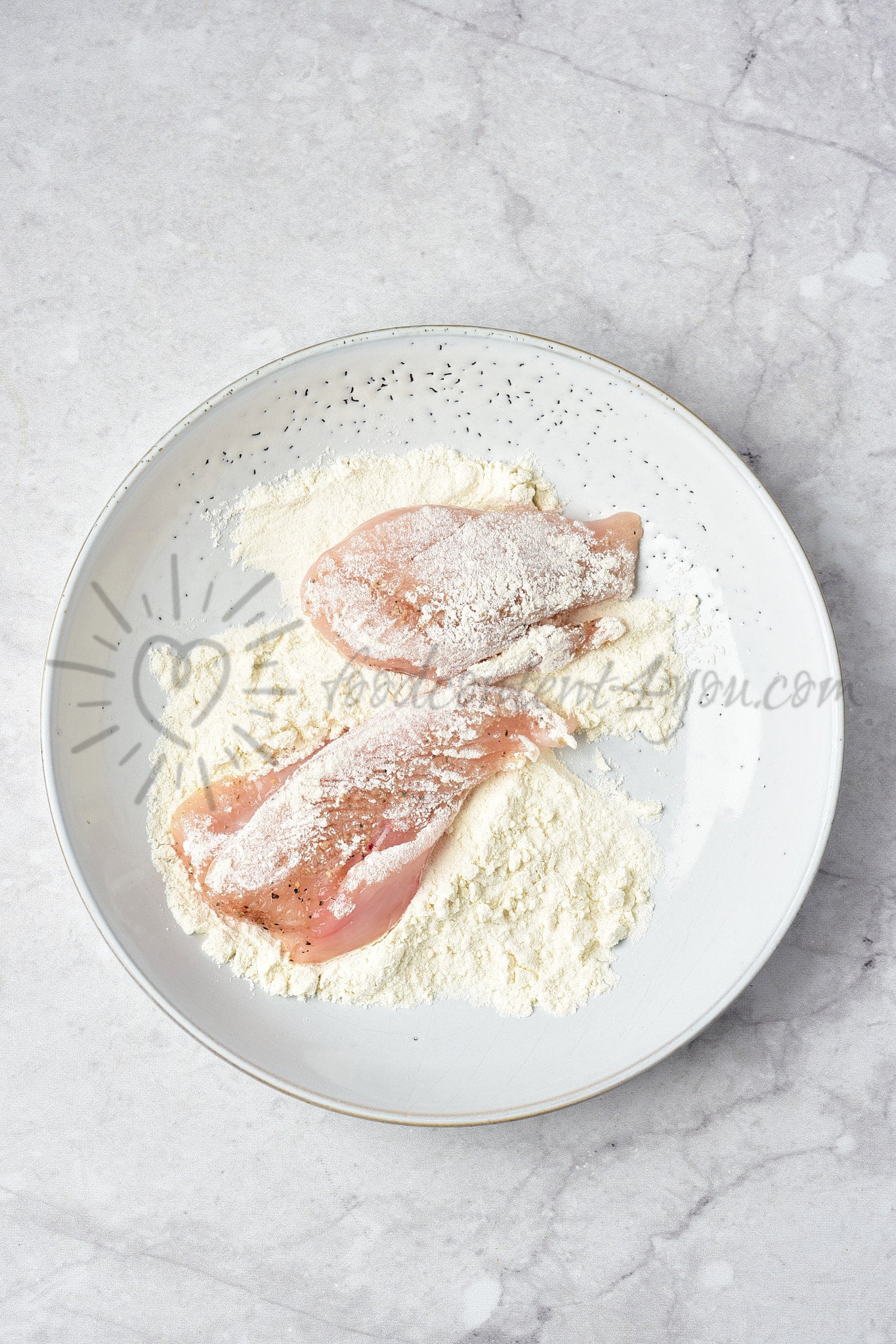 Cornflake Chicken - Set 4 of 5