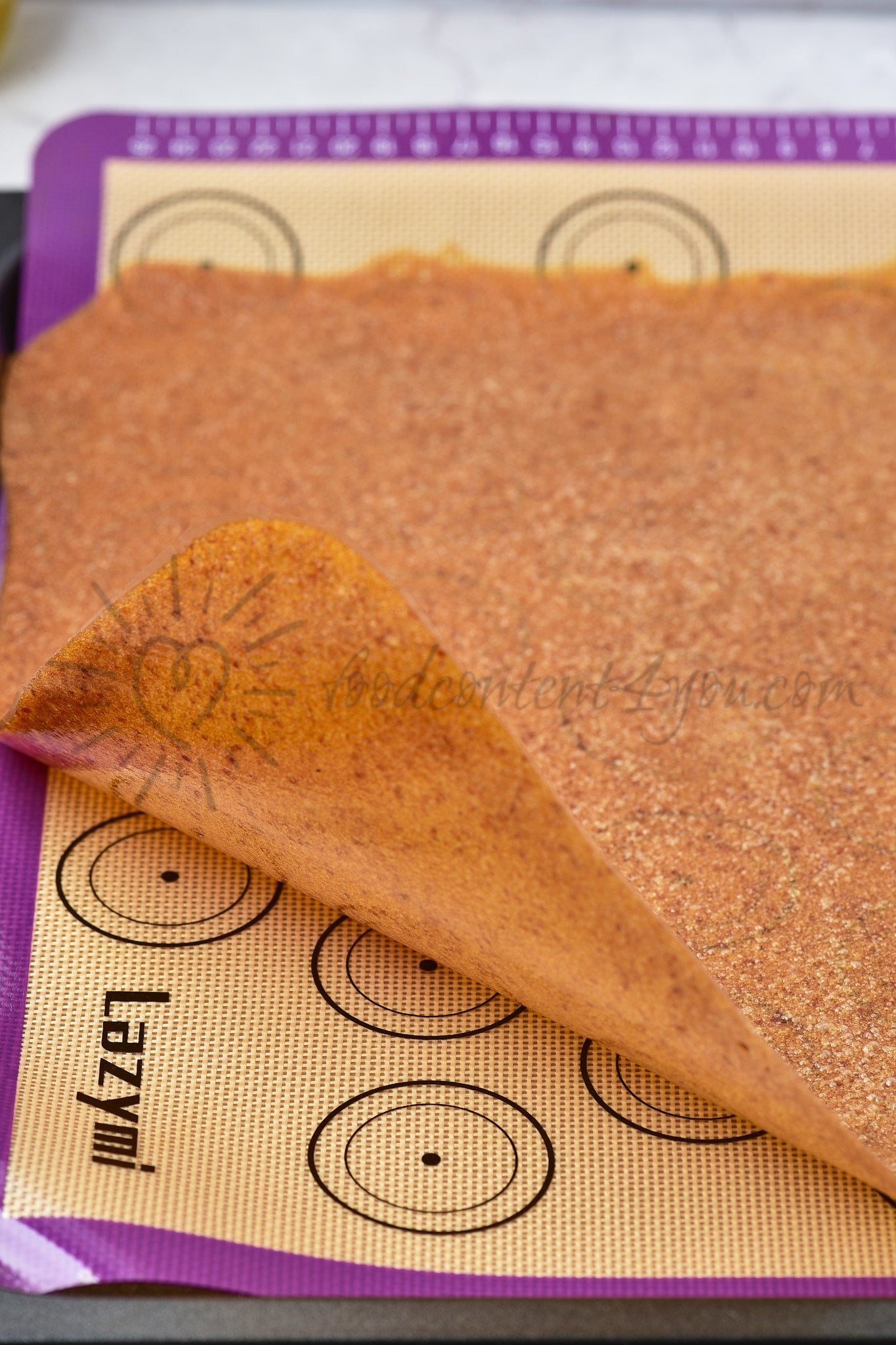 Peaches Fruit Leather - Set 4 of 5