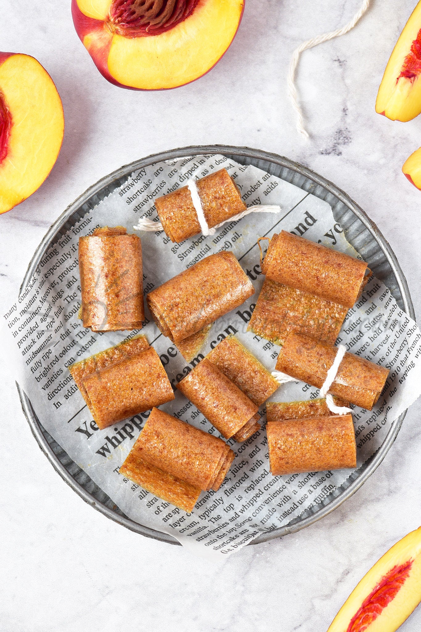 Peaches Fruit Leather - Set 1 of 5