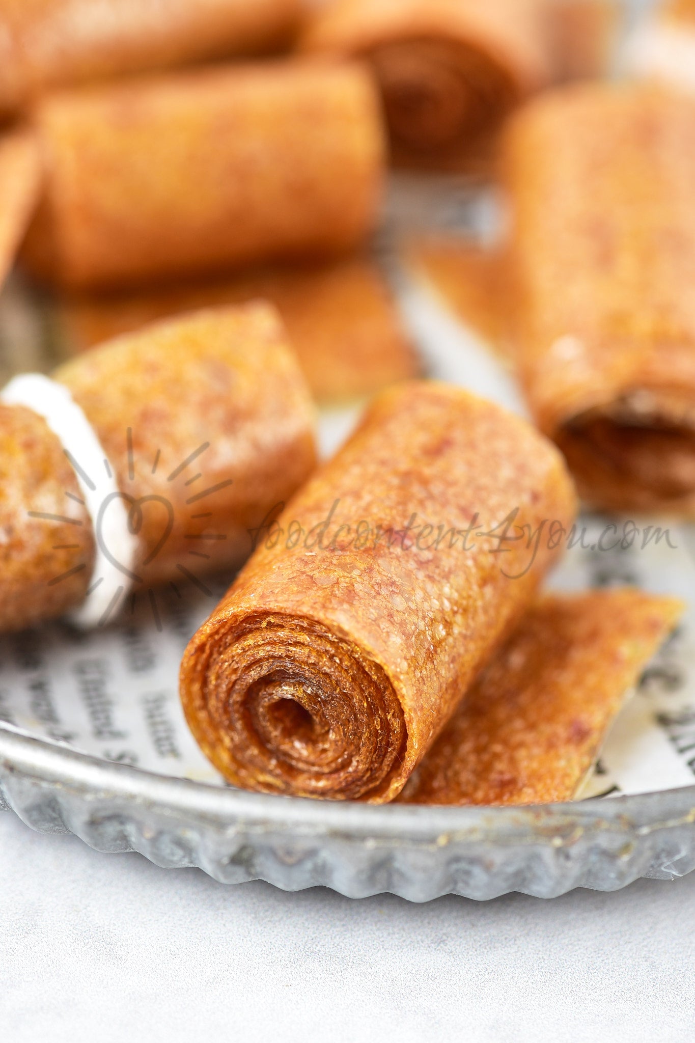 Peaches Fruit Leather - Set 1 of 5