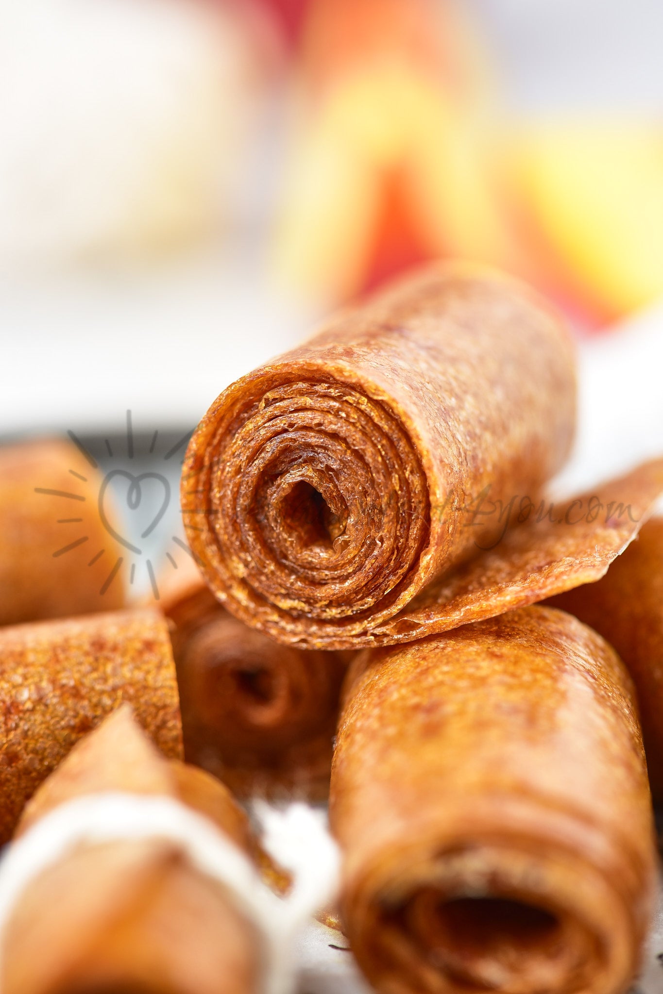 Peaches Fruit Leather - Set 1 of 5
