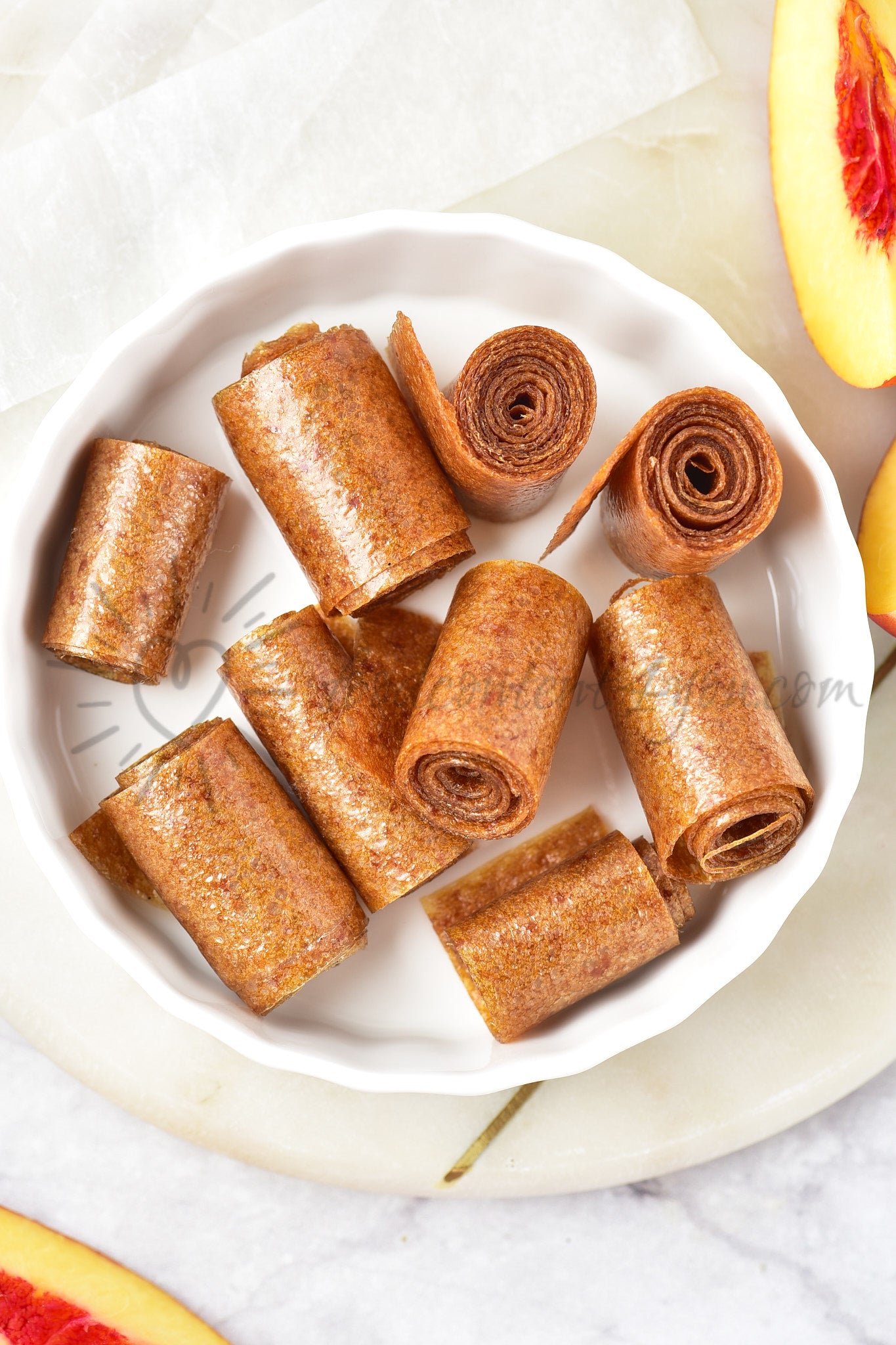 Peaches Fruit Leather - Set 2 of 5