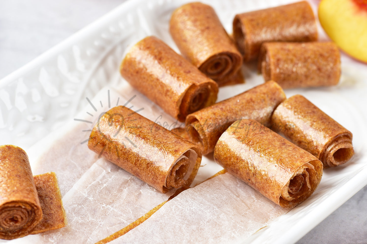 Peaches Fruit Leather - Set 4 of 5