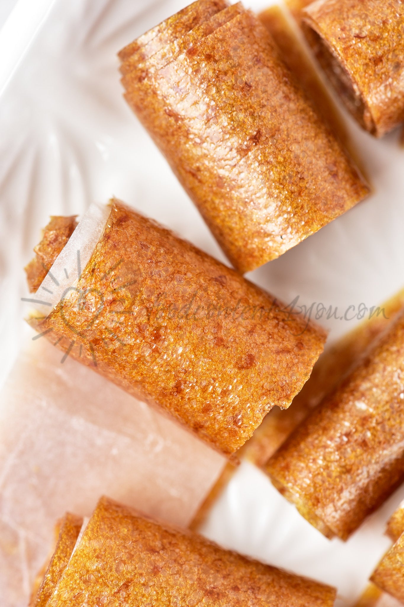 Peaches Fruit Leather - Set 4 of 5