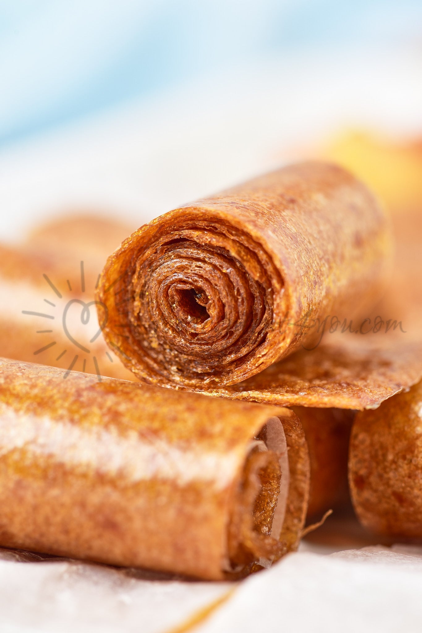 Peaches Fruit Leather - Set 4 of 5