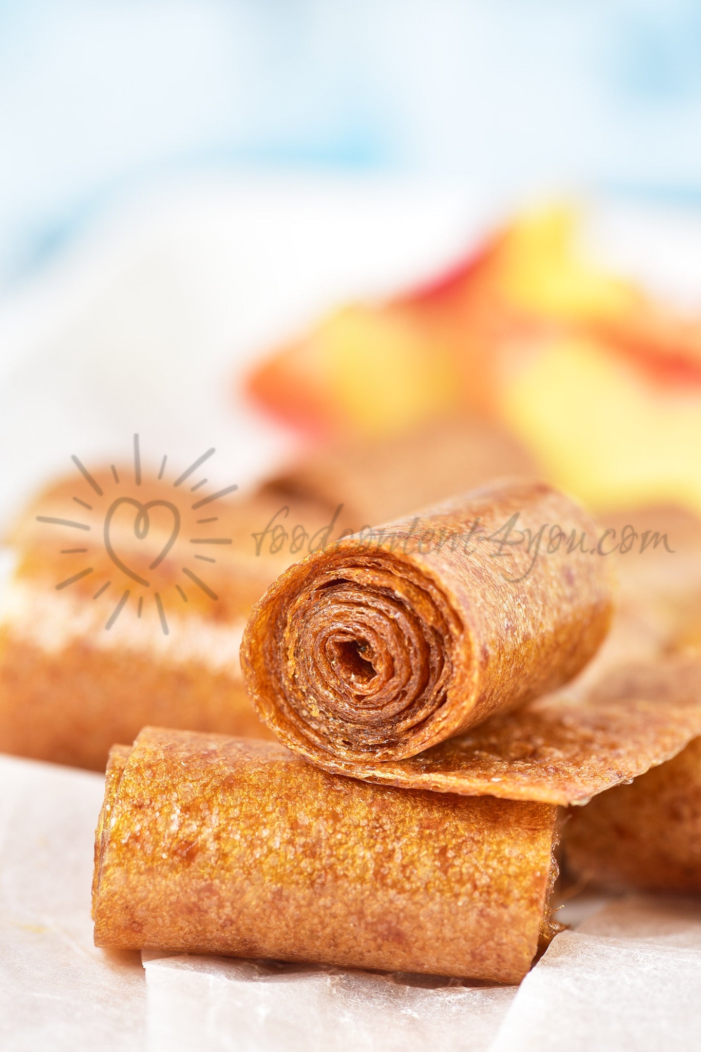 Peaches Fruit Leather - Set 4 of 5