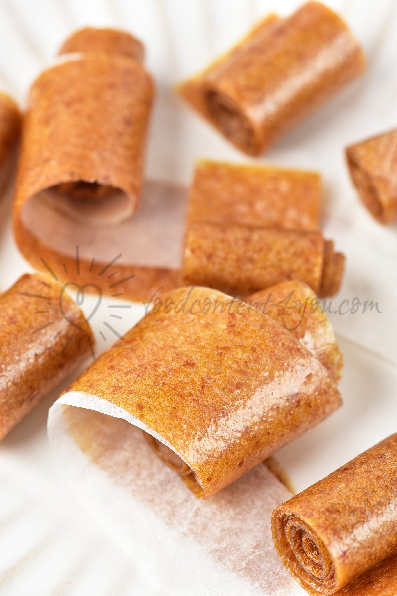 Peaches Fruit Leather - Set 5 of 5