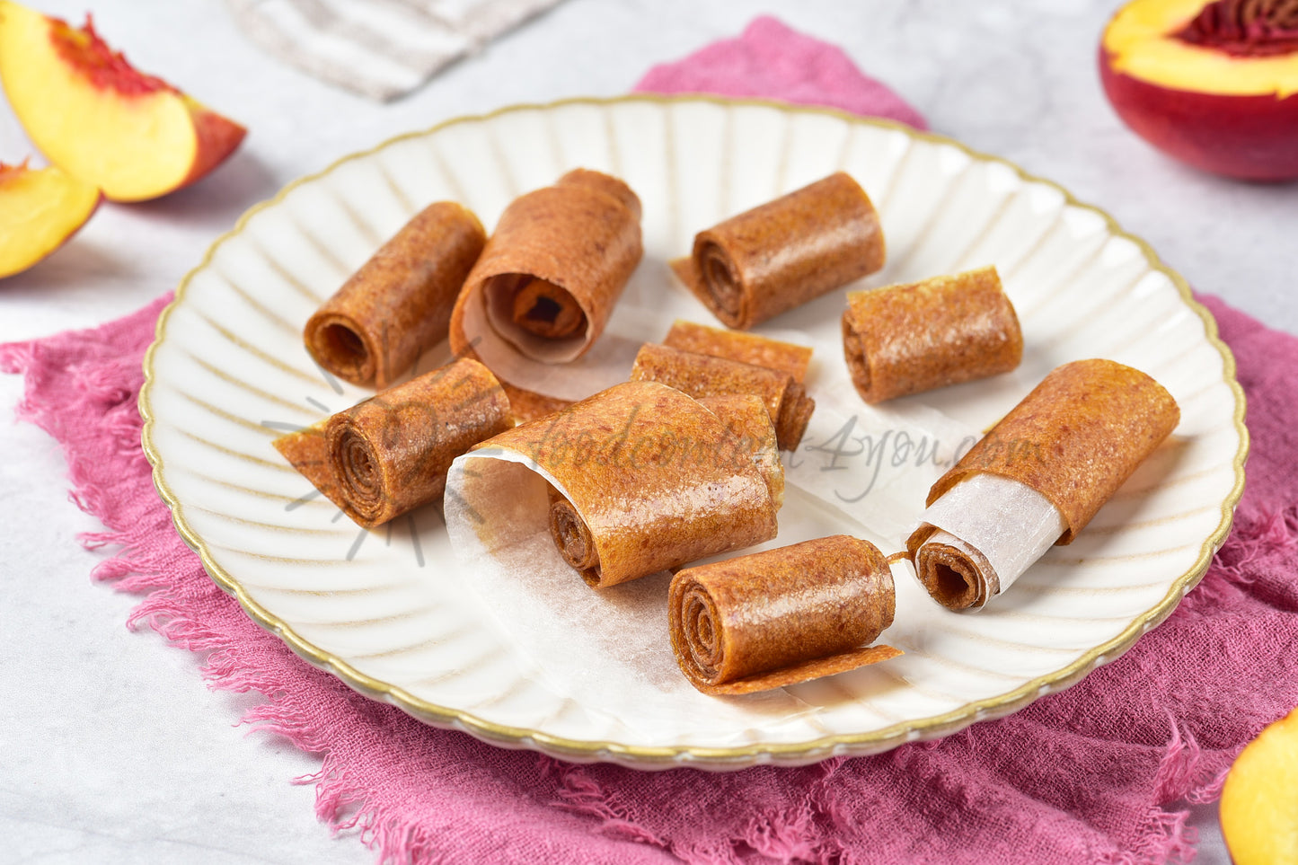 Peaches Fruit Leather - Set 5 of 5