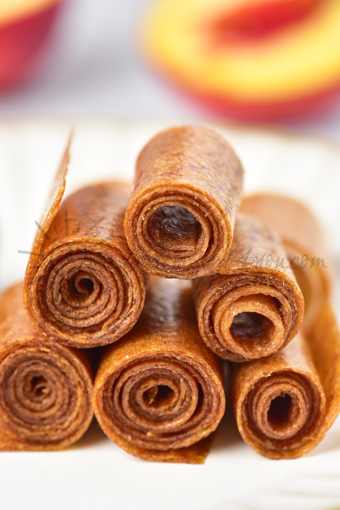 Peaches Fruit Leather - Set 5 of 5