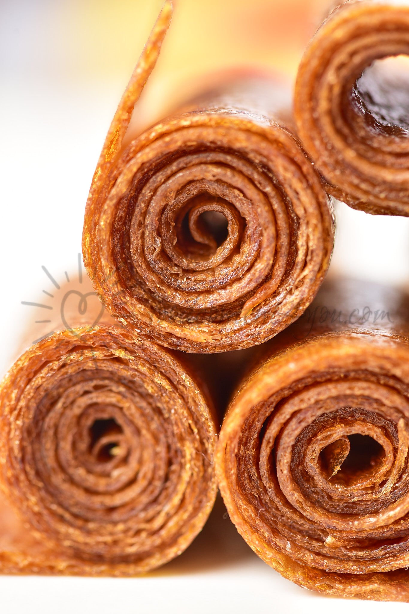 Peaches Fruit Leather - Set 5 of 5