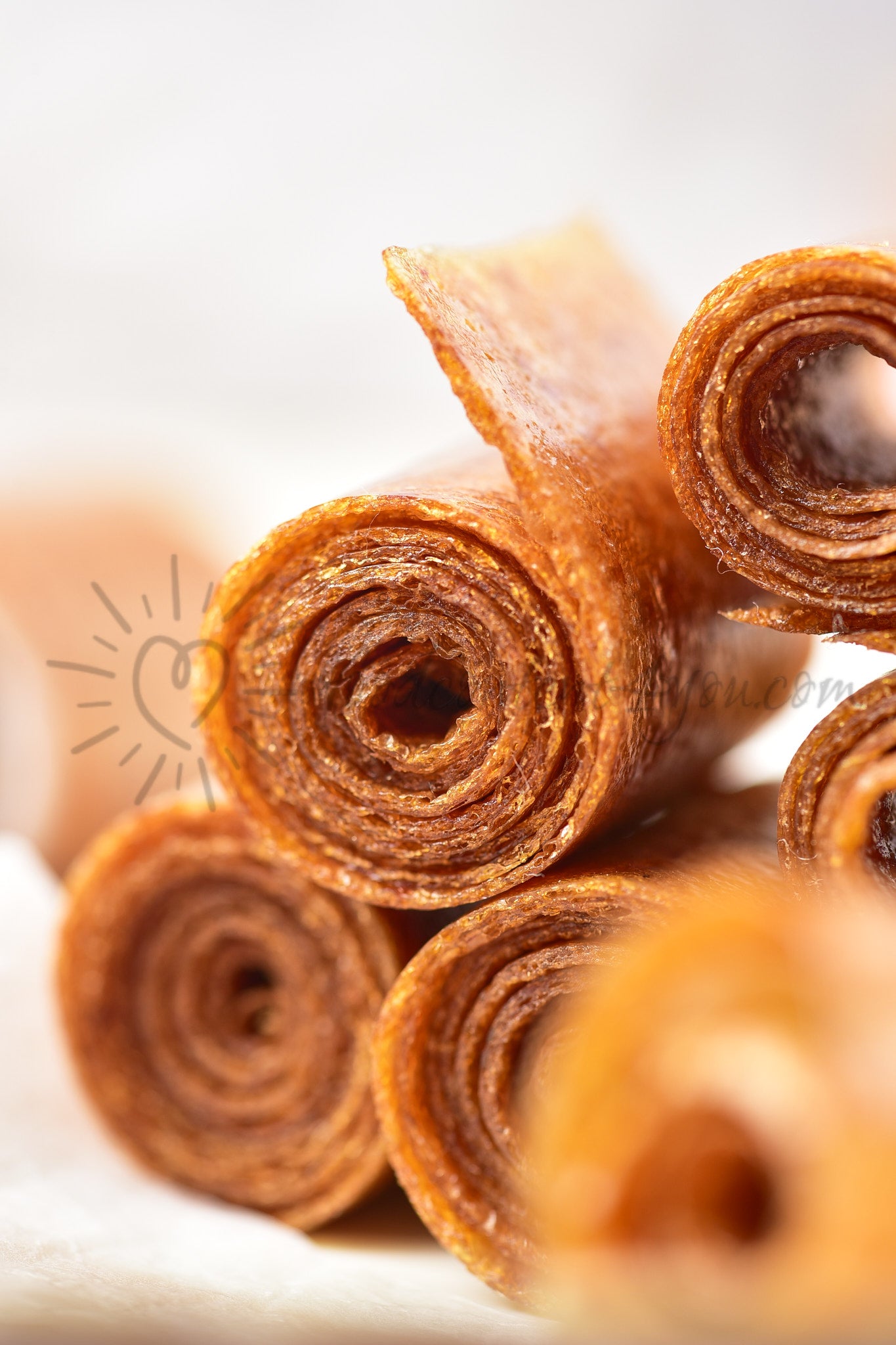 Peaches Fruit Leather - Set 5 of 5