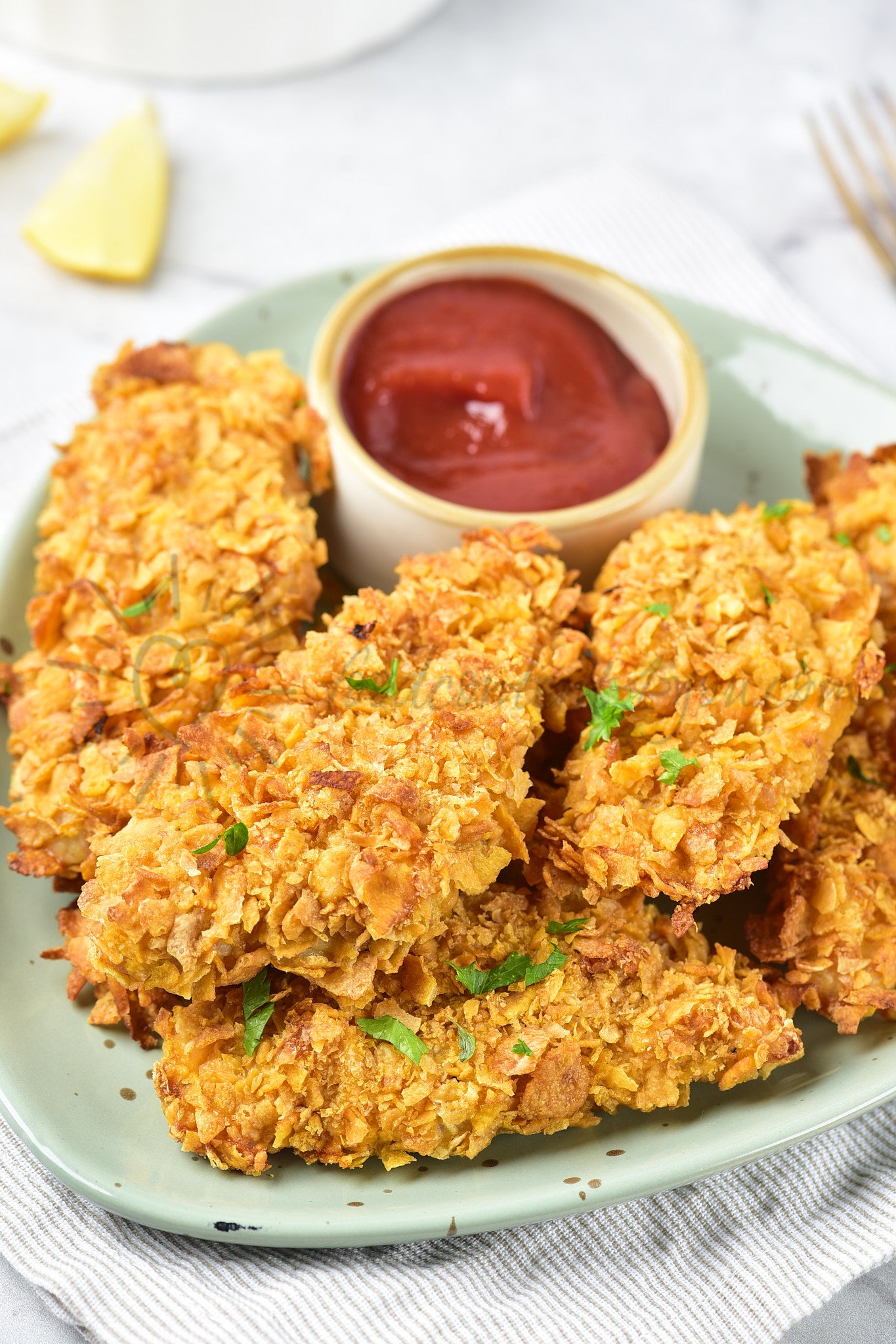 Cornflake Chicken - Set 4 of 5