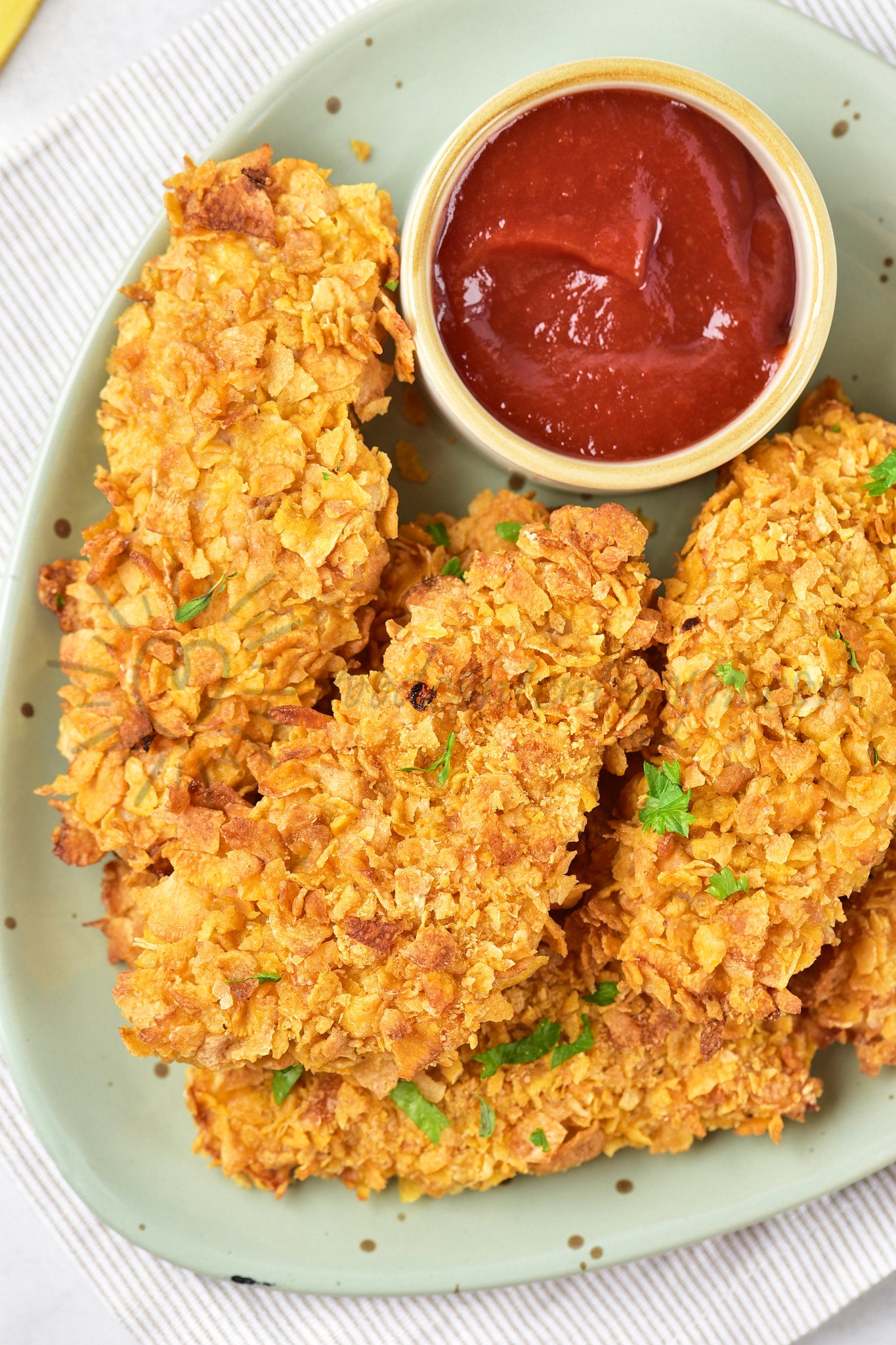 Cornflake Chicken - Set 4 of 5