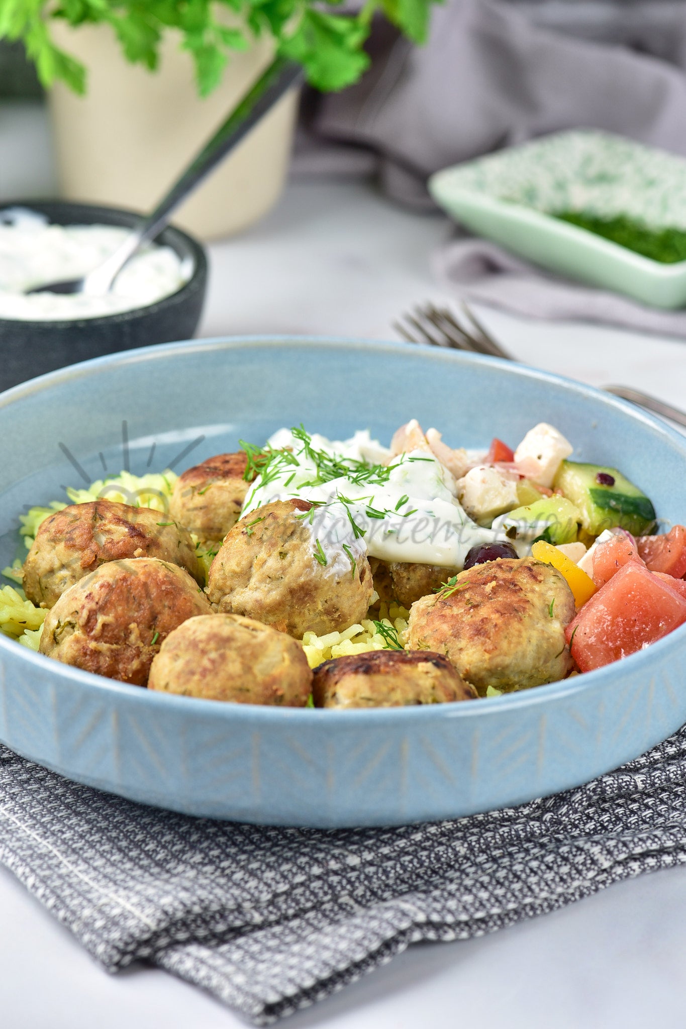 Greek Turkey Meatballs - Set 2 of 5
