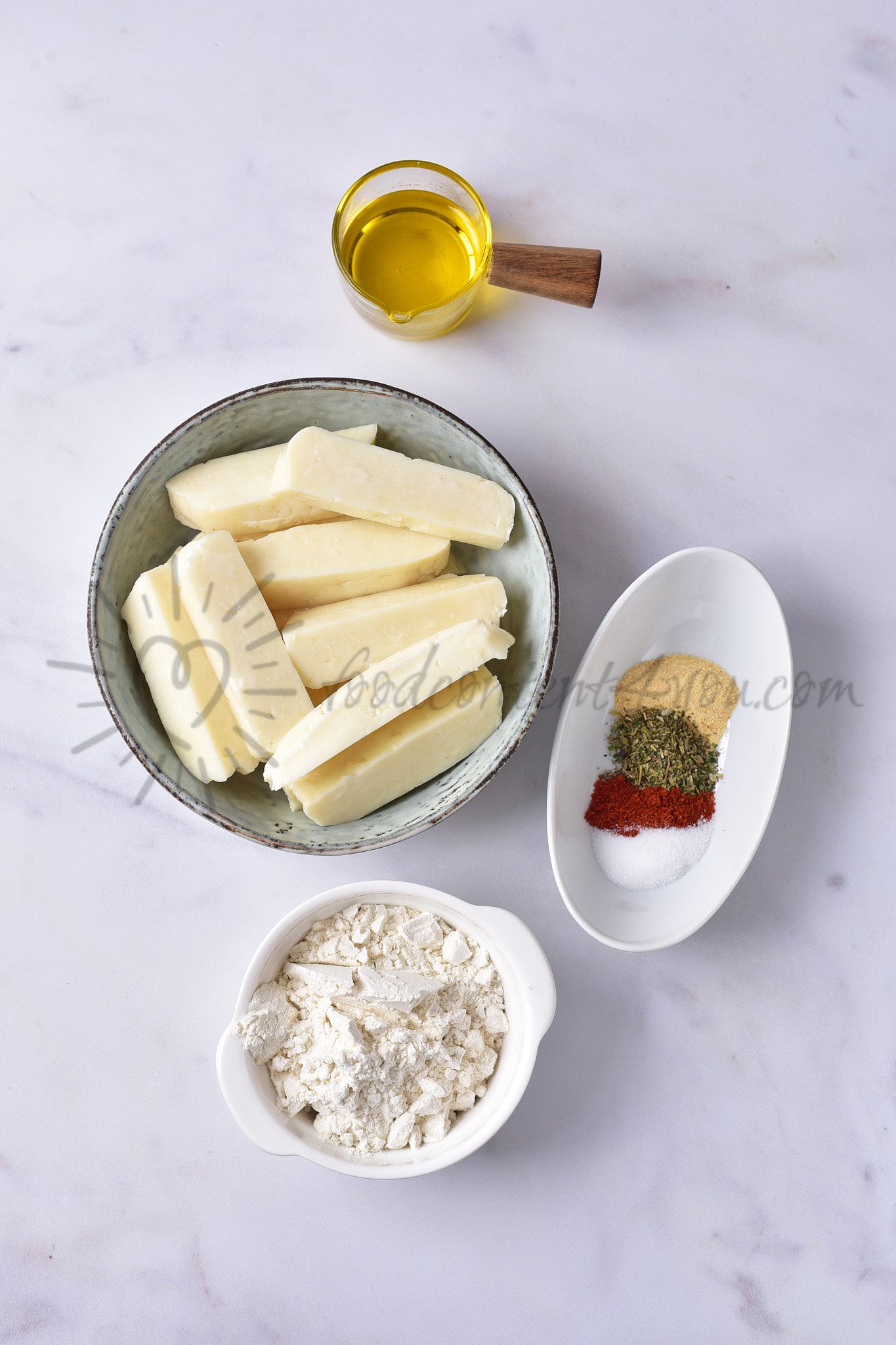Air Fryer Halloumi Fries - Set 5 of 5