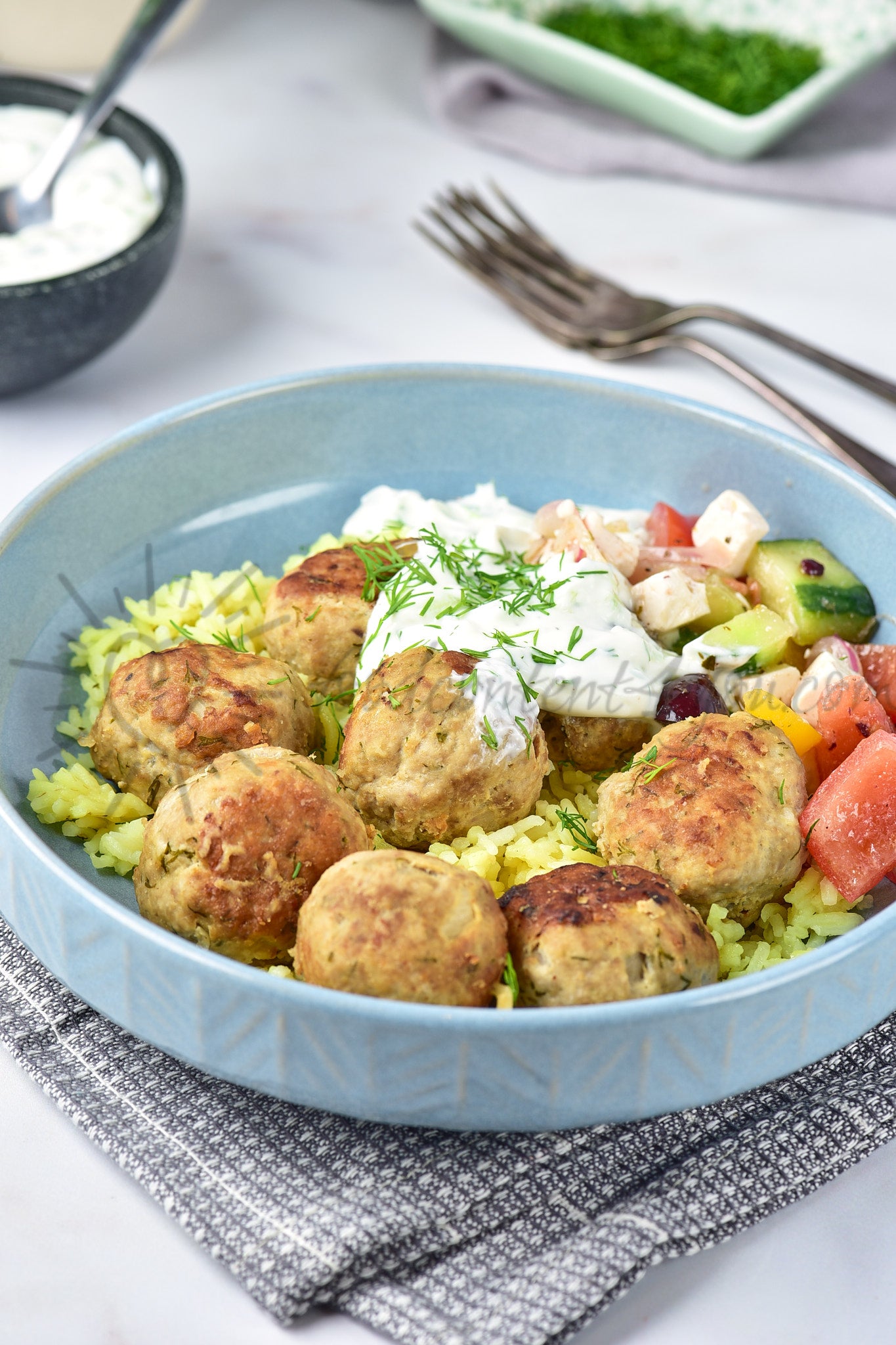 Greek Turkey Meatballs - Set 2 of 5