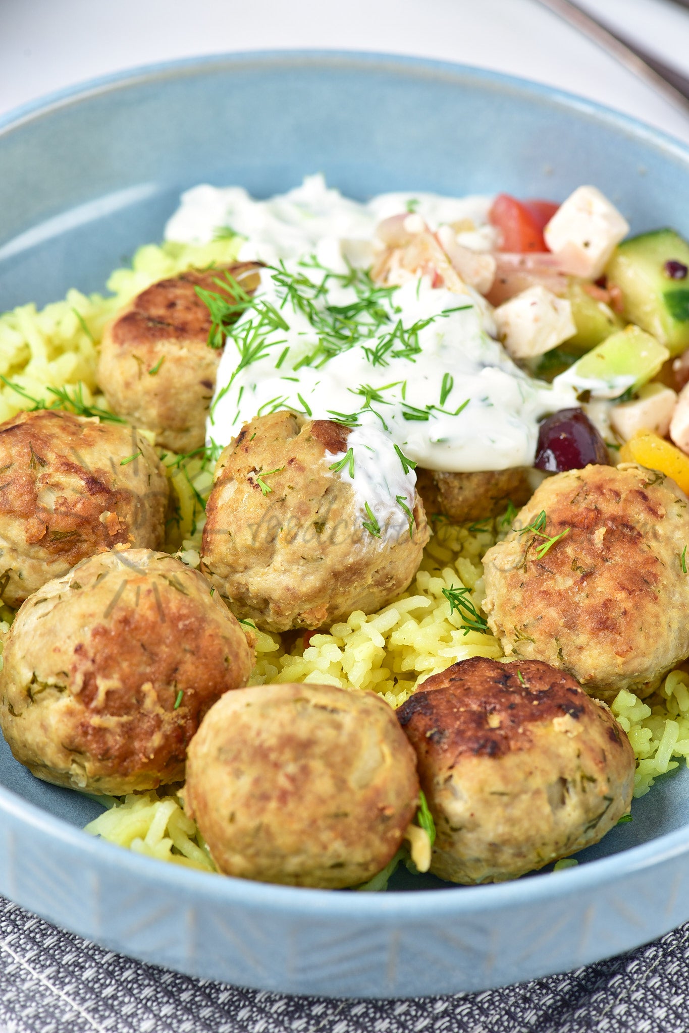 Greek Turkey Meatballs - Set 2 of 5