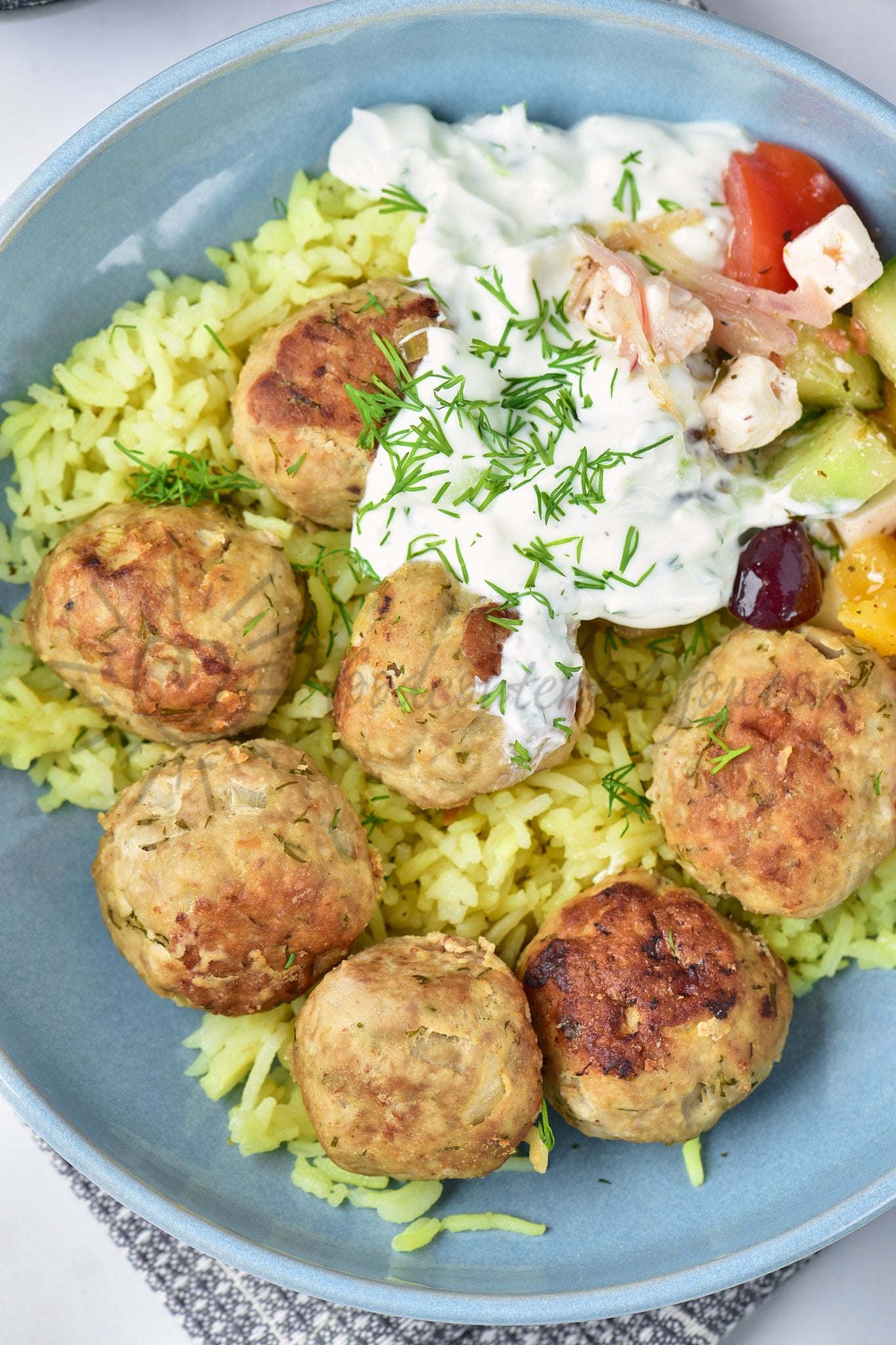 Greek Turkey Meatballs - Set 2 of 5