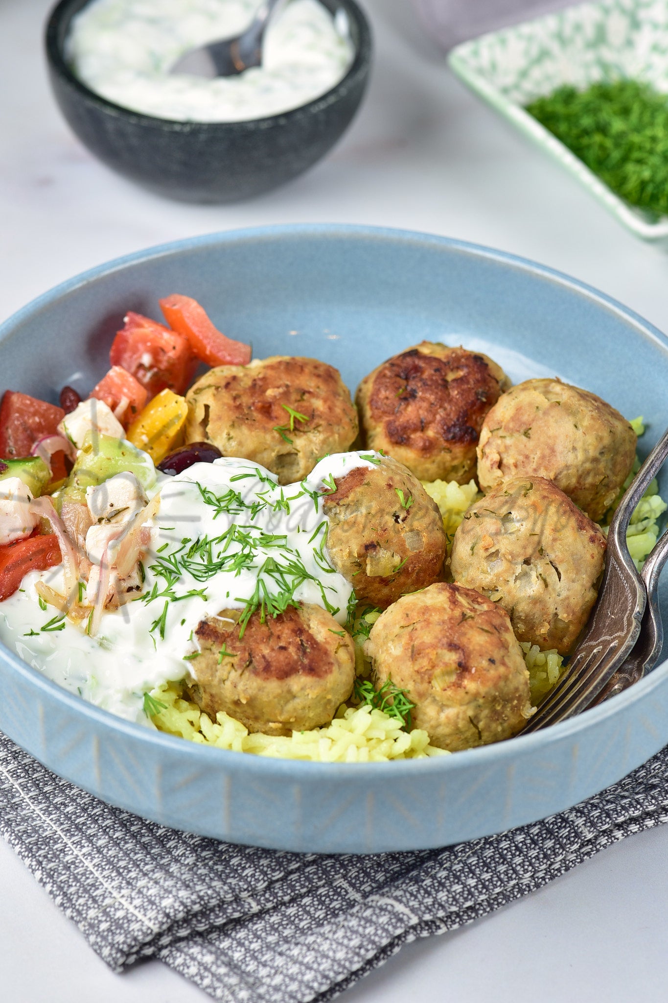 Greek Turkey Meatballs - Set 2 of 5