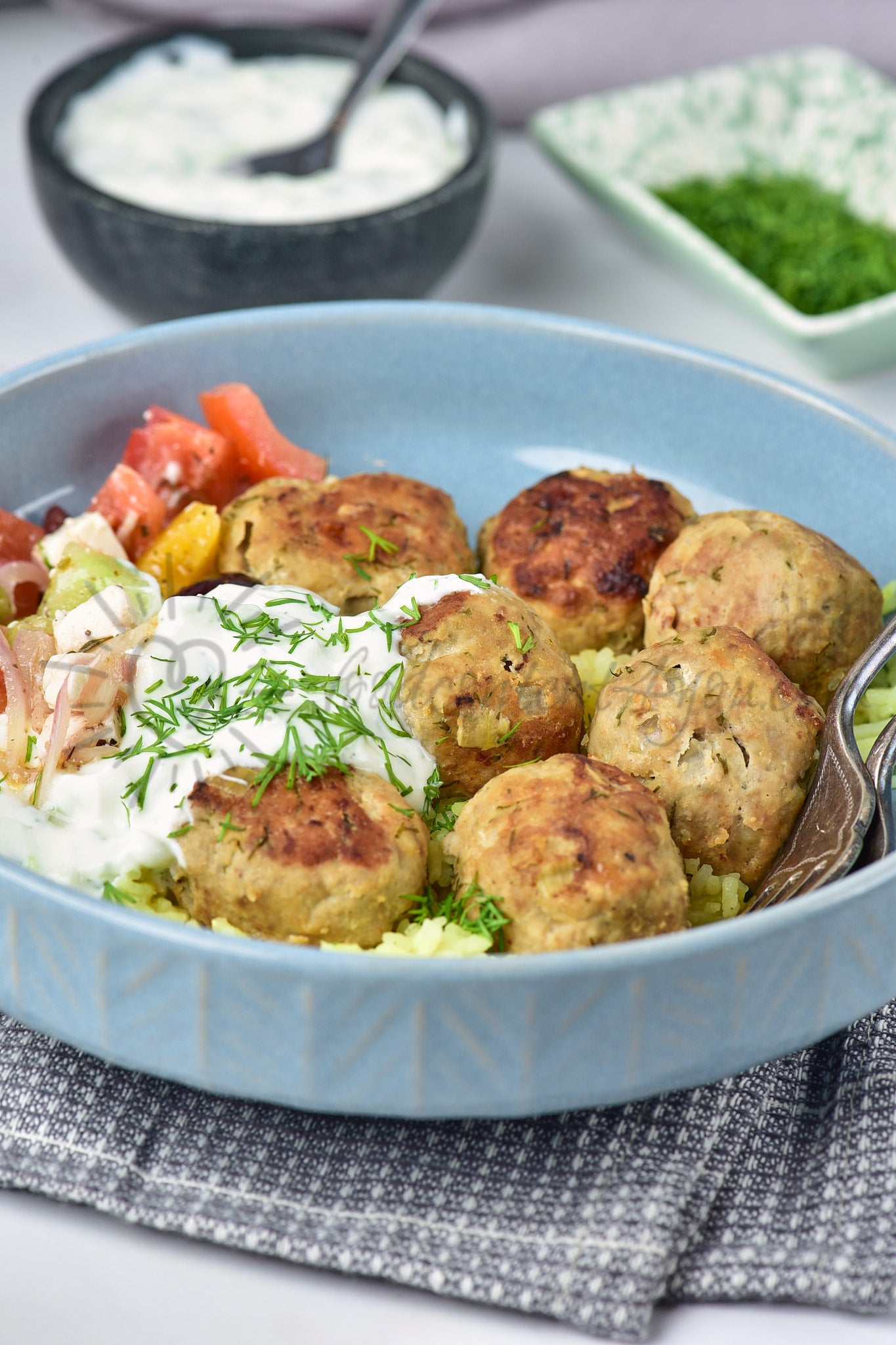 Greek Turkey Meatballs - Set 2 of 5