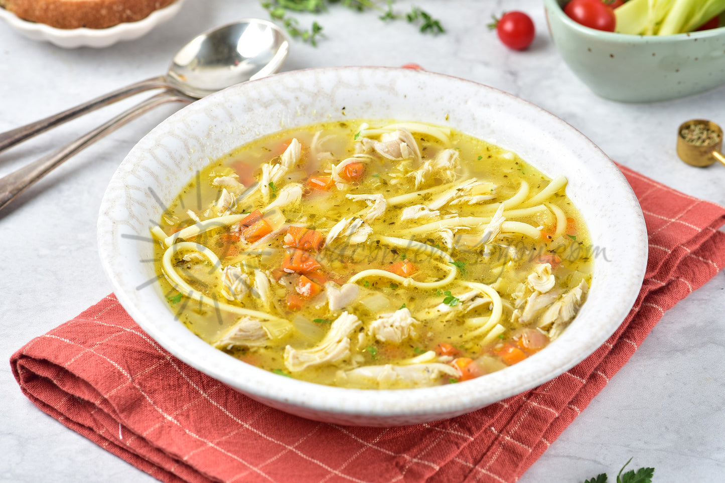 Chicken Noodle Soup - Set 3 of 5