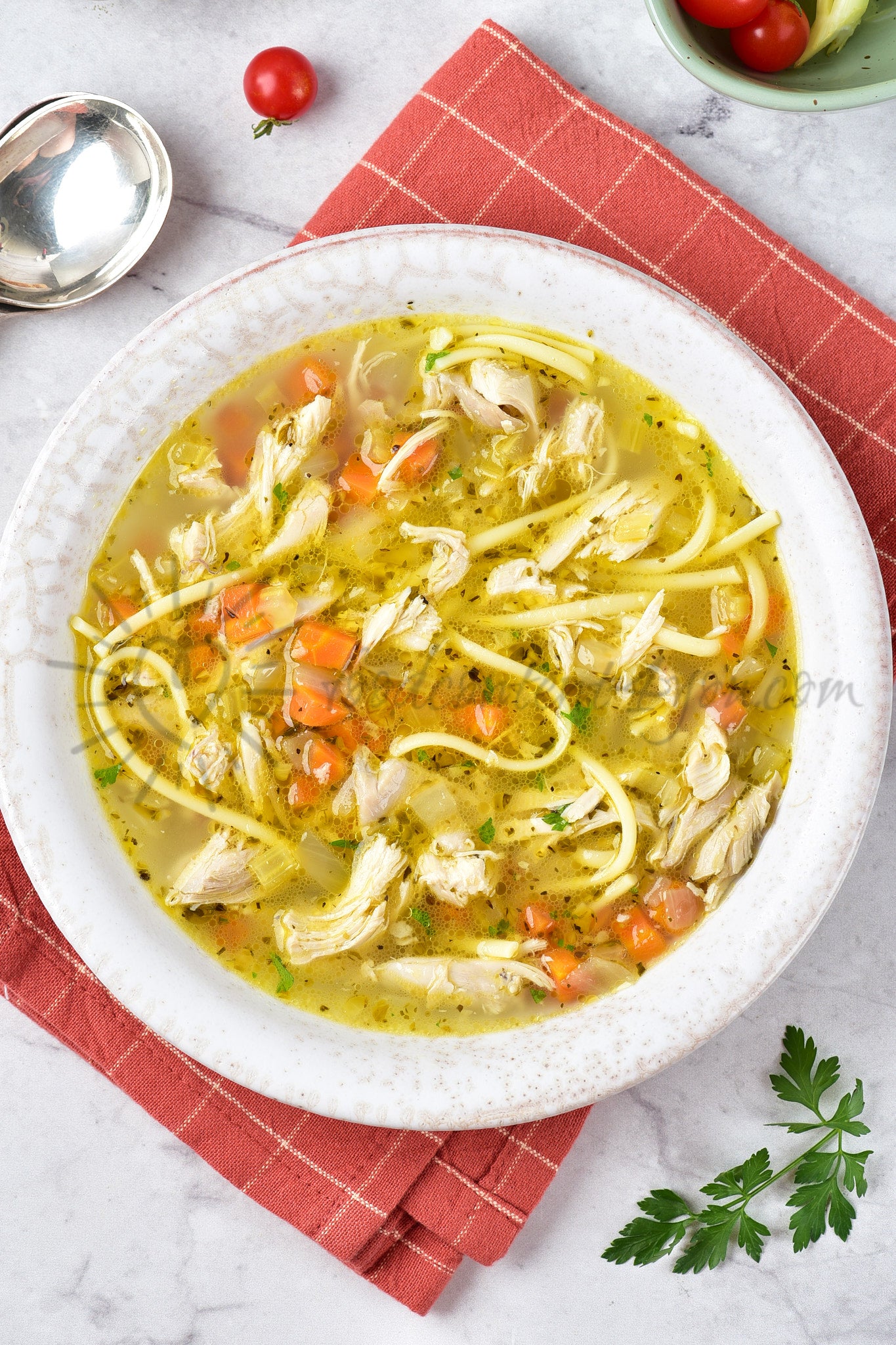 Chicken Noodle Soup - Set 3 of 5