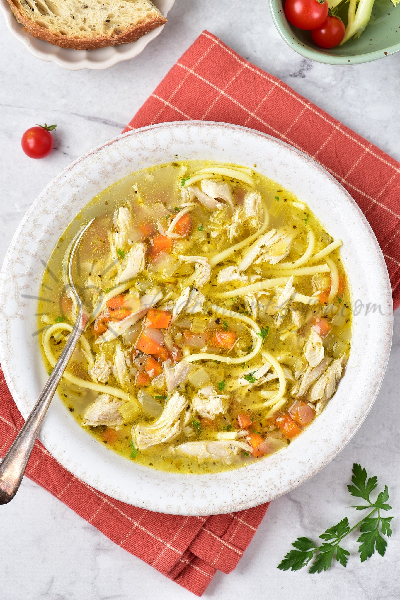 Chicken Noodle Soup - Set 3 of 5
