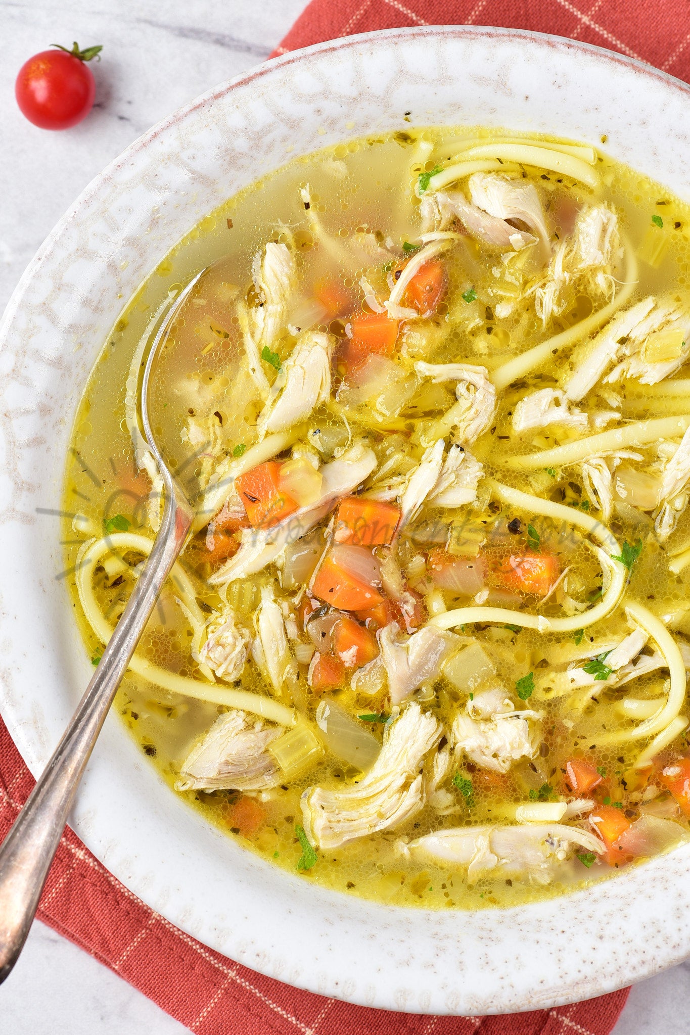 Chicken Noodle Soup - Set 3 of 5