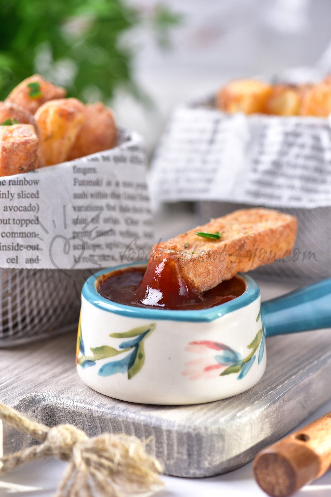 Air Fryer Halloumi Fries - Set 2 of 5