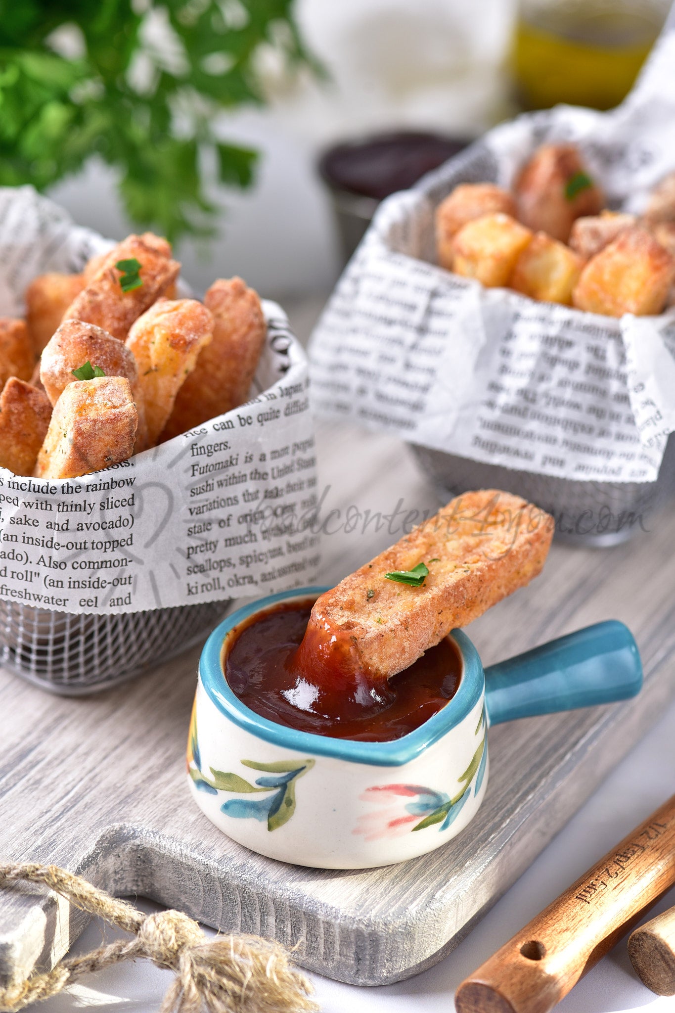 Air Fryer Halloumi Fries - Set 2 of 5