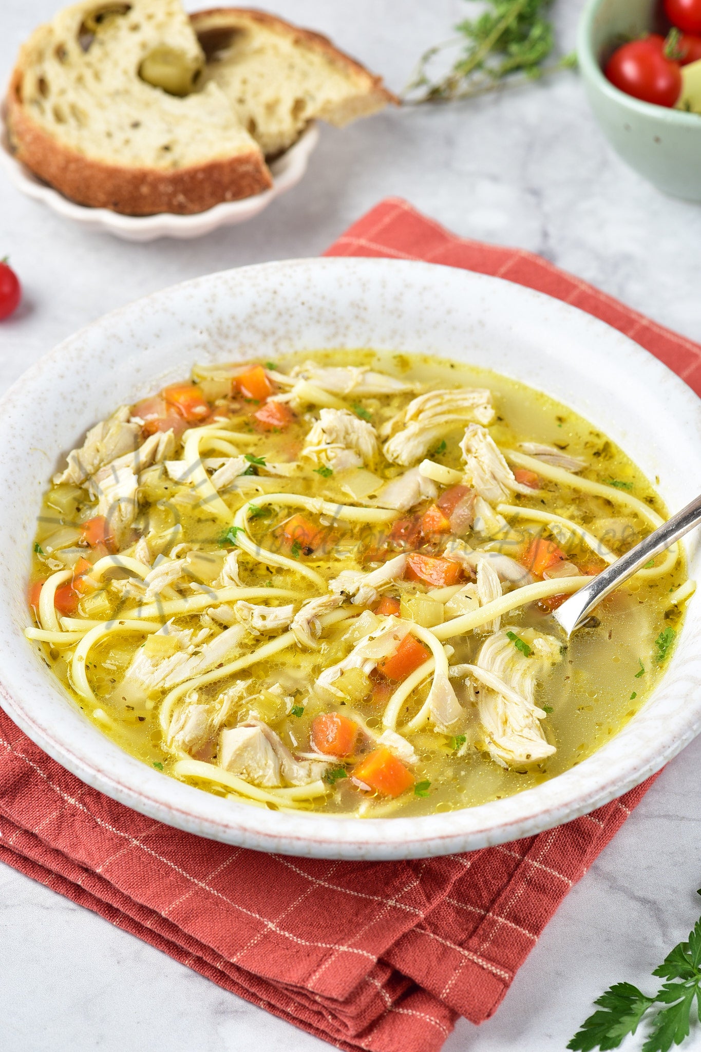 Chicken Noodle Soup - Set 3 of 5