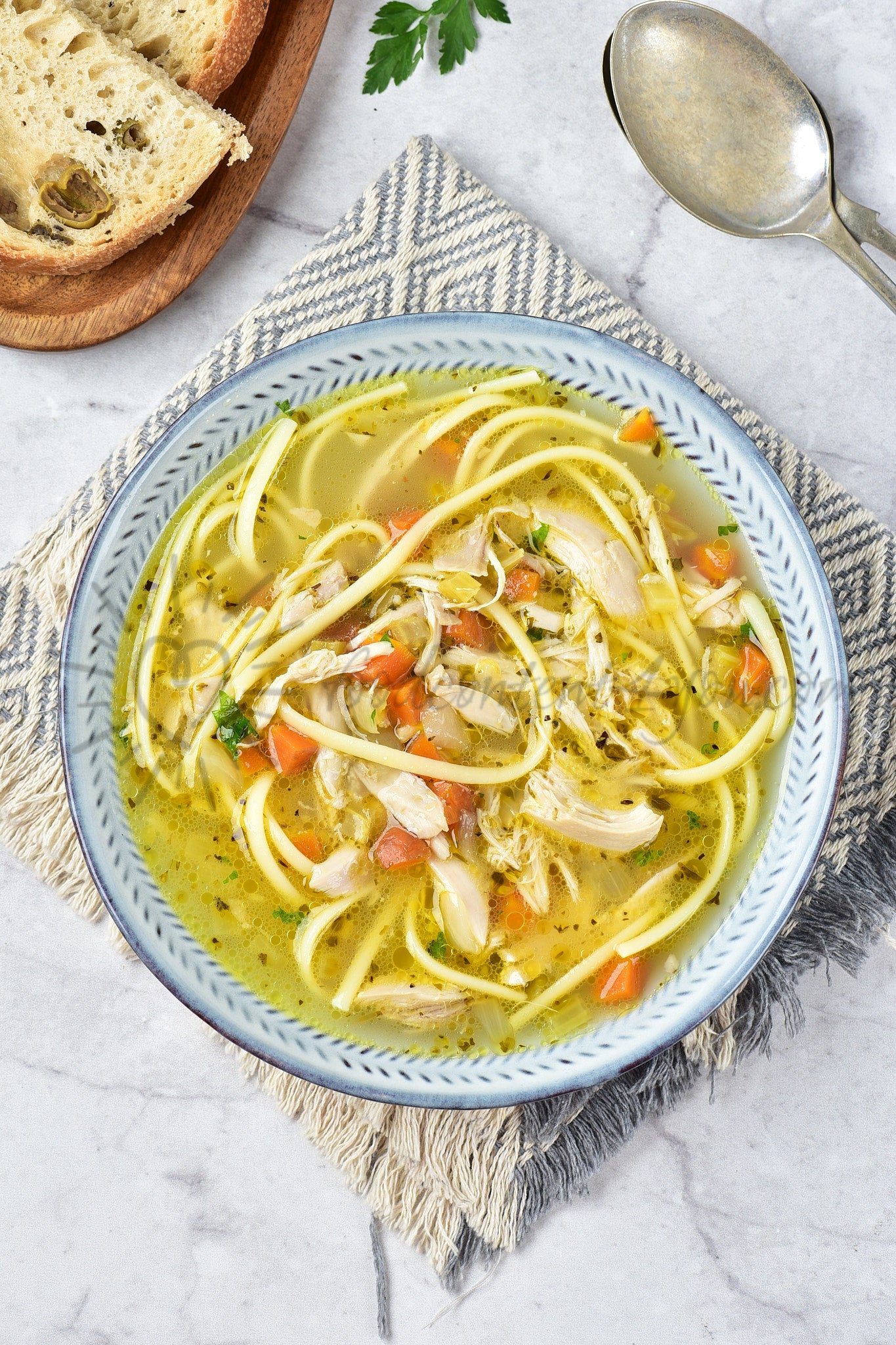 Chicken Noodle Soup - Set 4 of 5