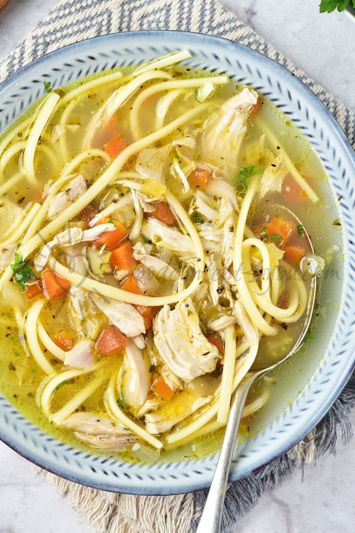 Chicken Noodle Soup - Set 4 of 5