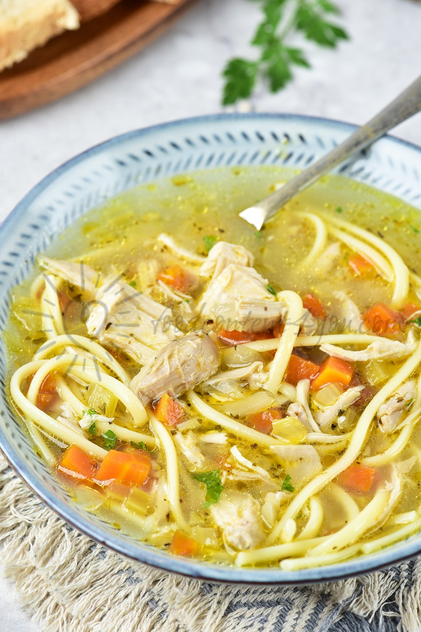 Chicken Noodle Soup - Set 4 of 5